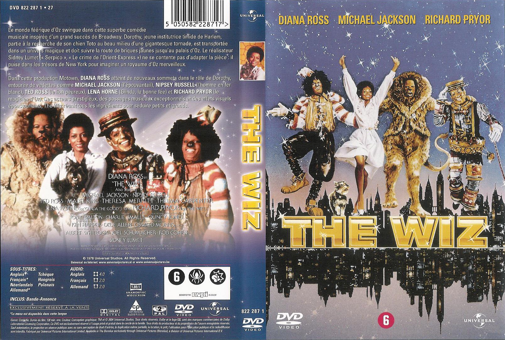 Jaquette DVD The wiz