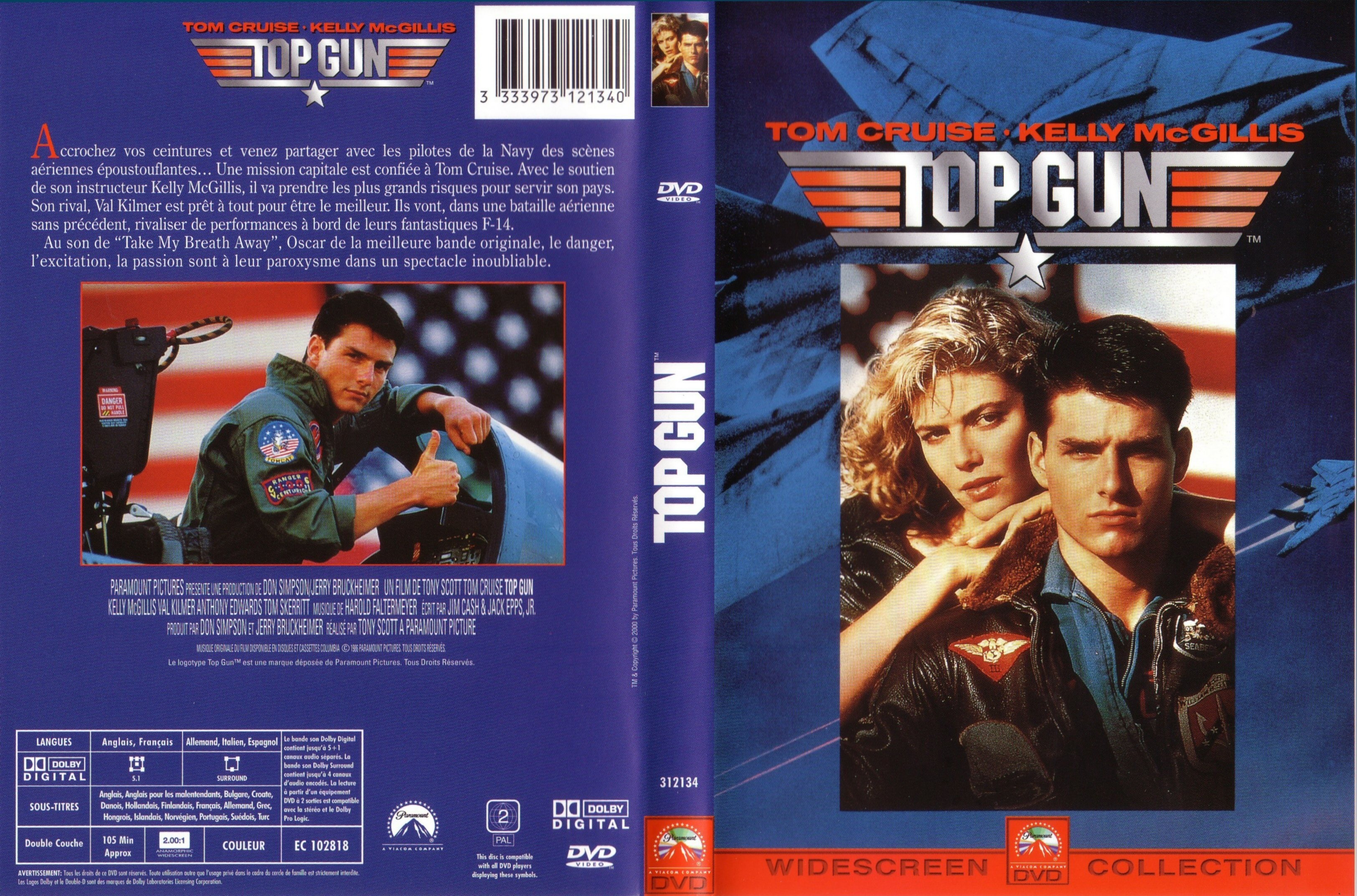 Jaquette DVD Top gun
