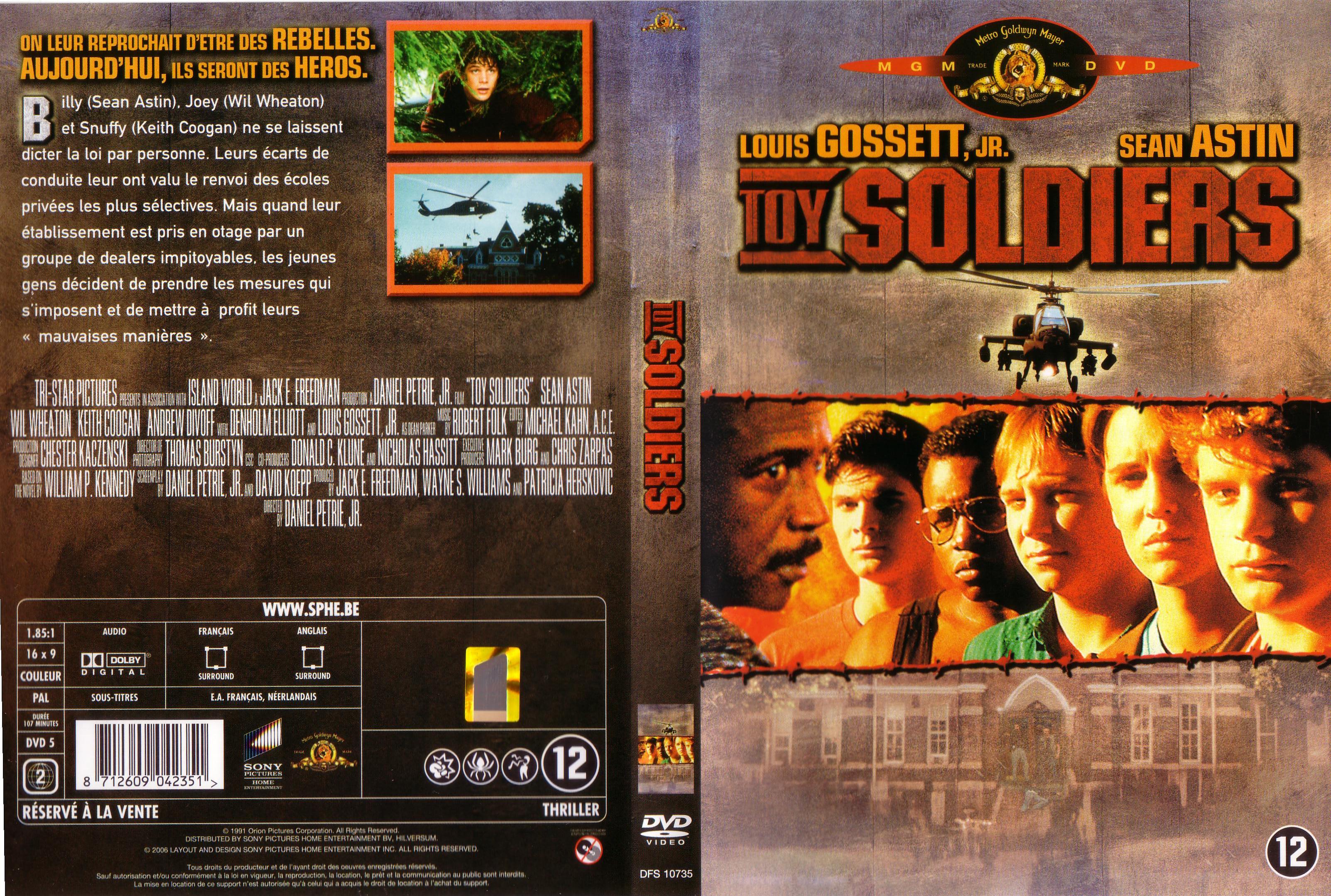 Jaquette DVD Toy soldiers