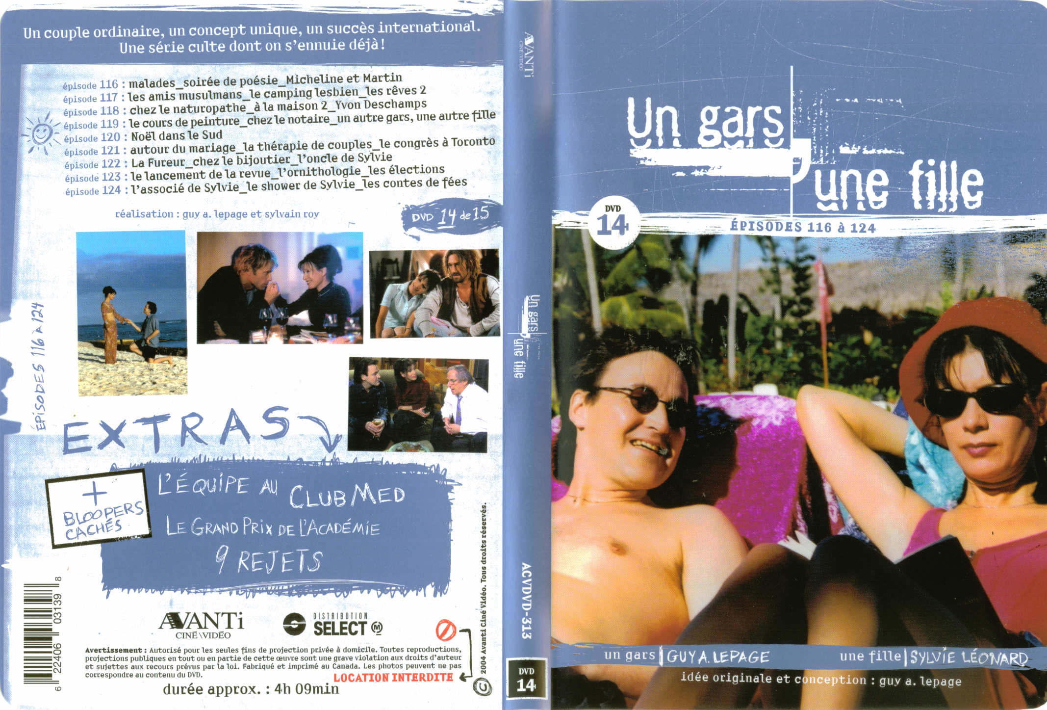 Jaquette DVD Un gars une fille (Canadienne) DVD 14