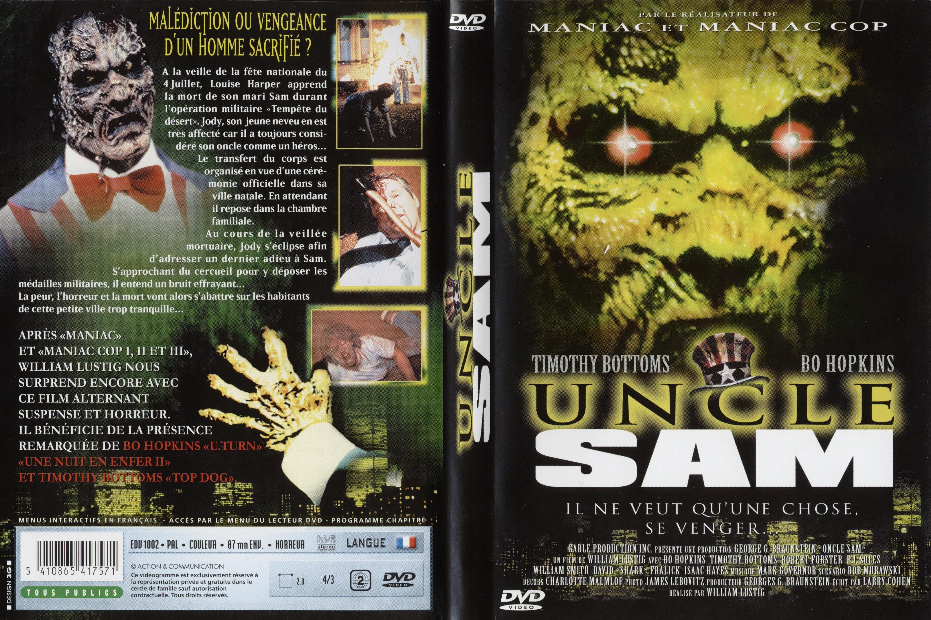 Jaquette DVD Uncle sam