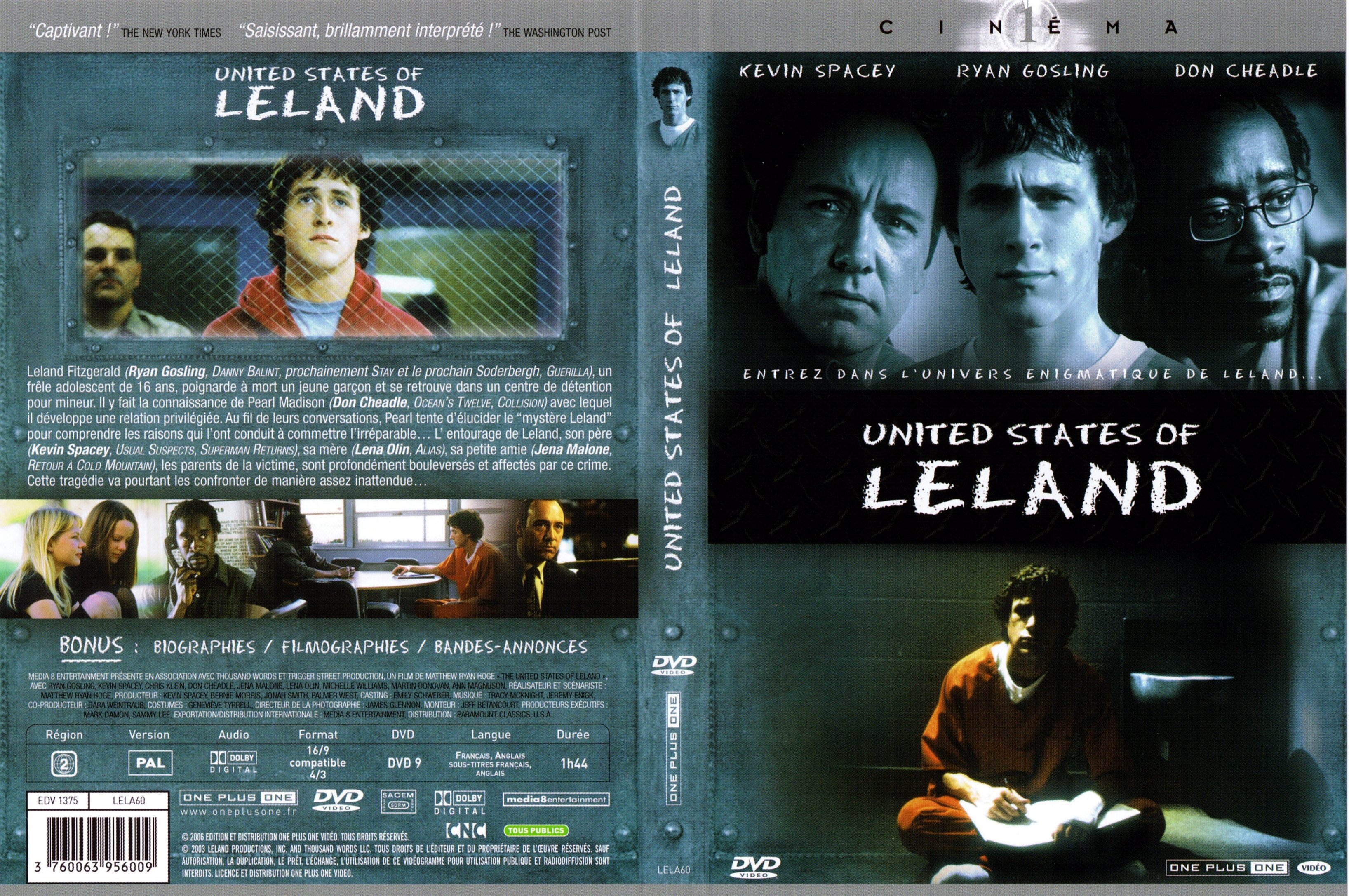 Jaquette DVD United states of leland