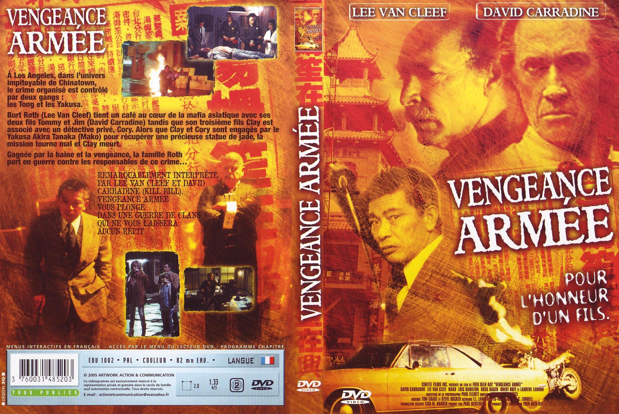 Jaquette DVD Vengeance arme