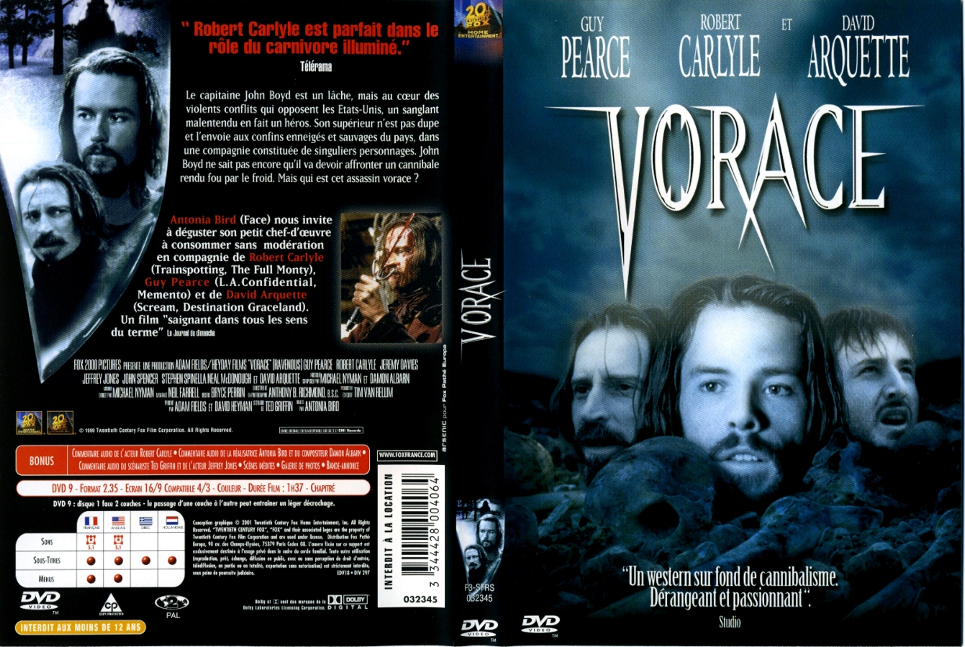 Jaquette DVD Vorace