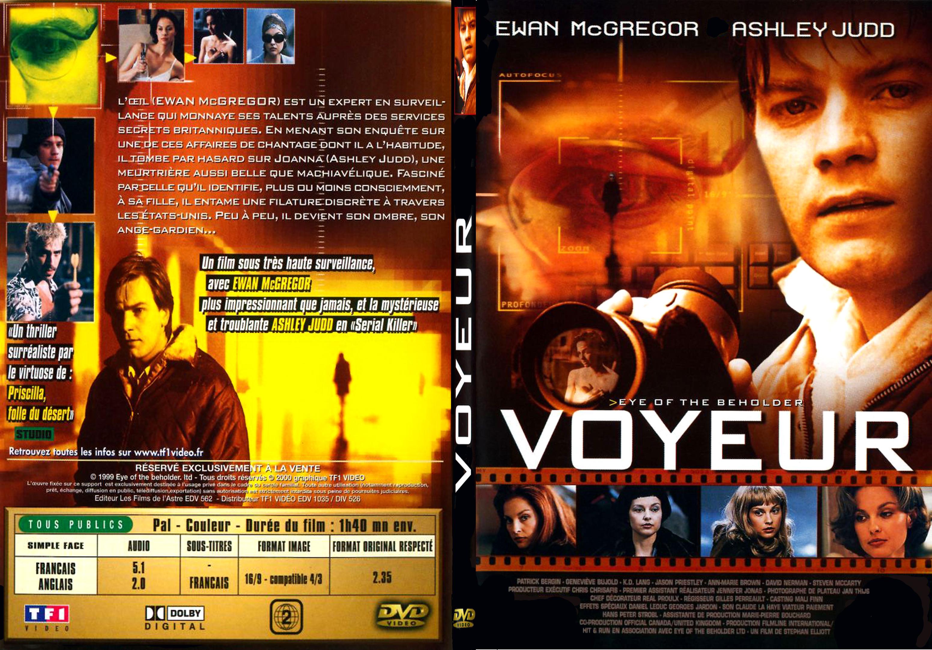 Jaquette DVD Voyeur - SLIM