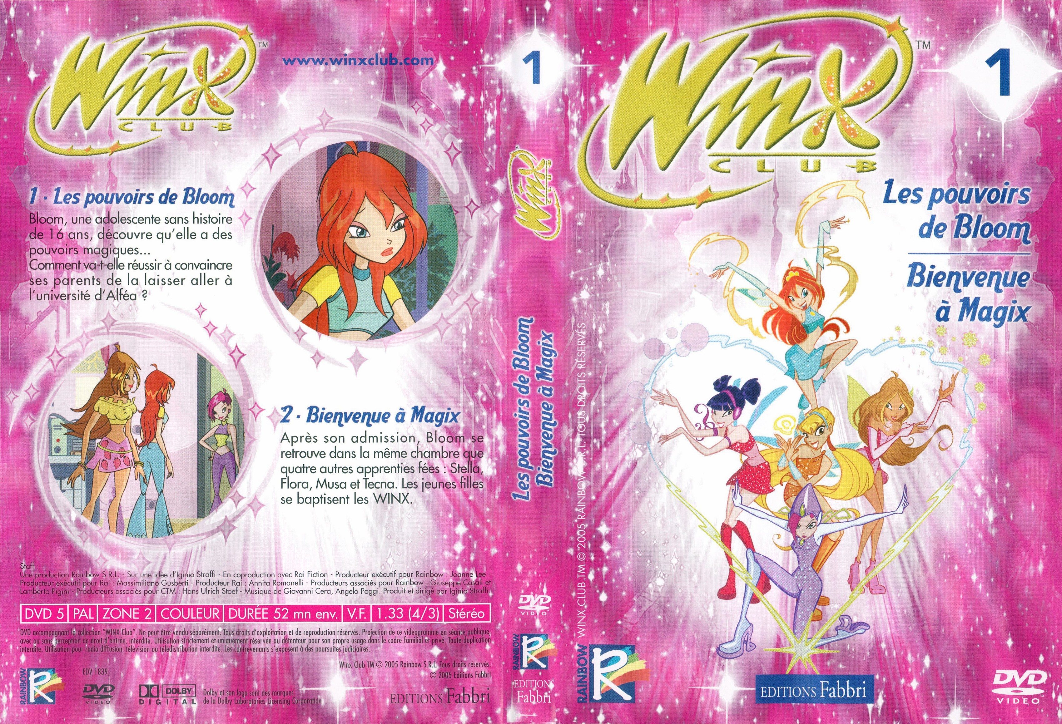 Jaquette DVD Winx Club vol 1
