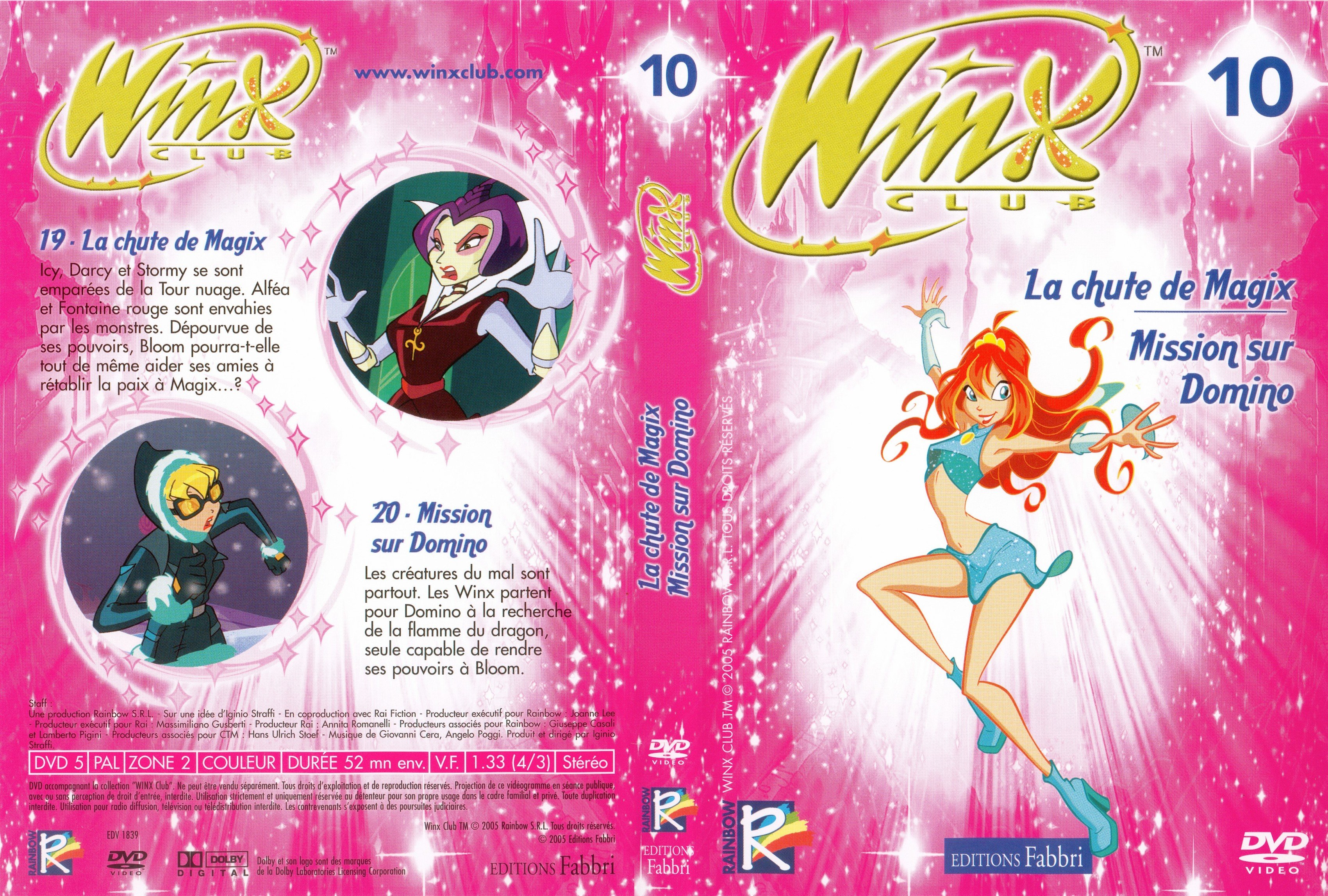 Jaquette DVD Winx Club vol 10