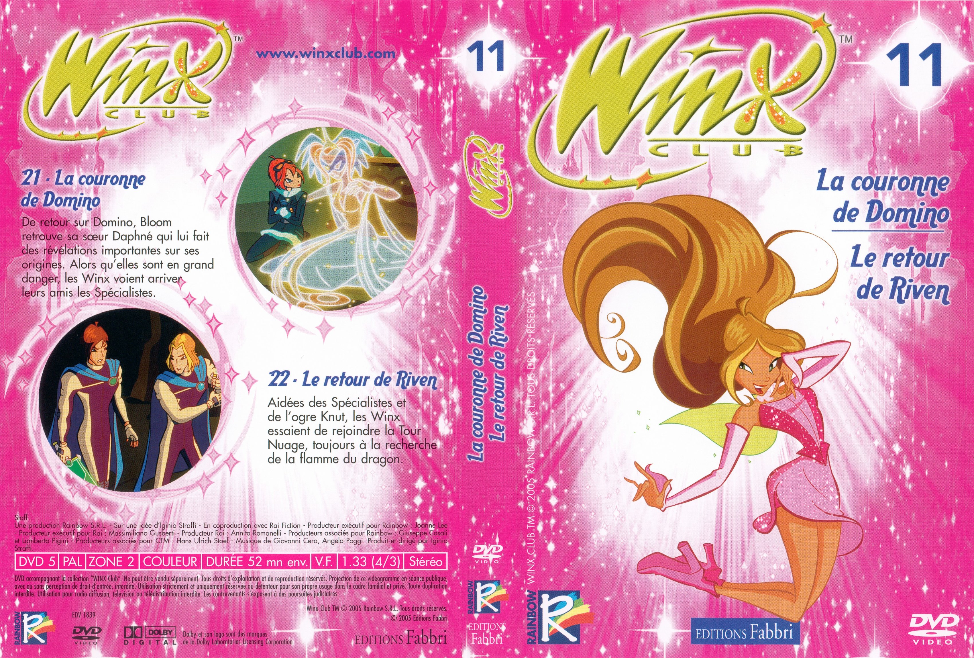 Jaquette DVD Winx Club vol 11