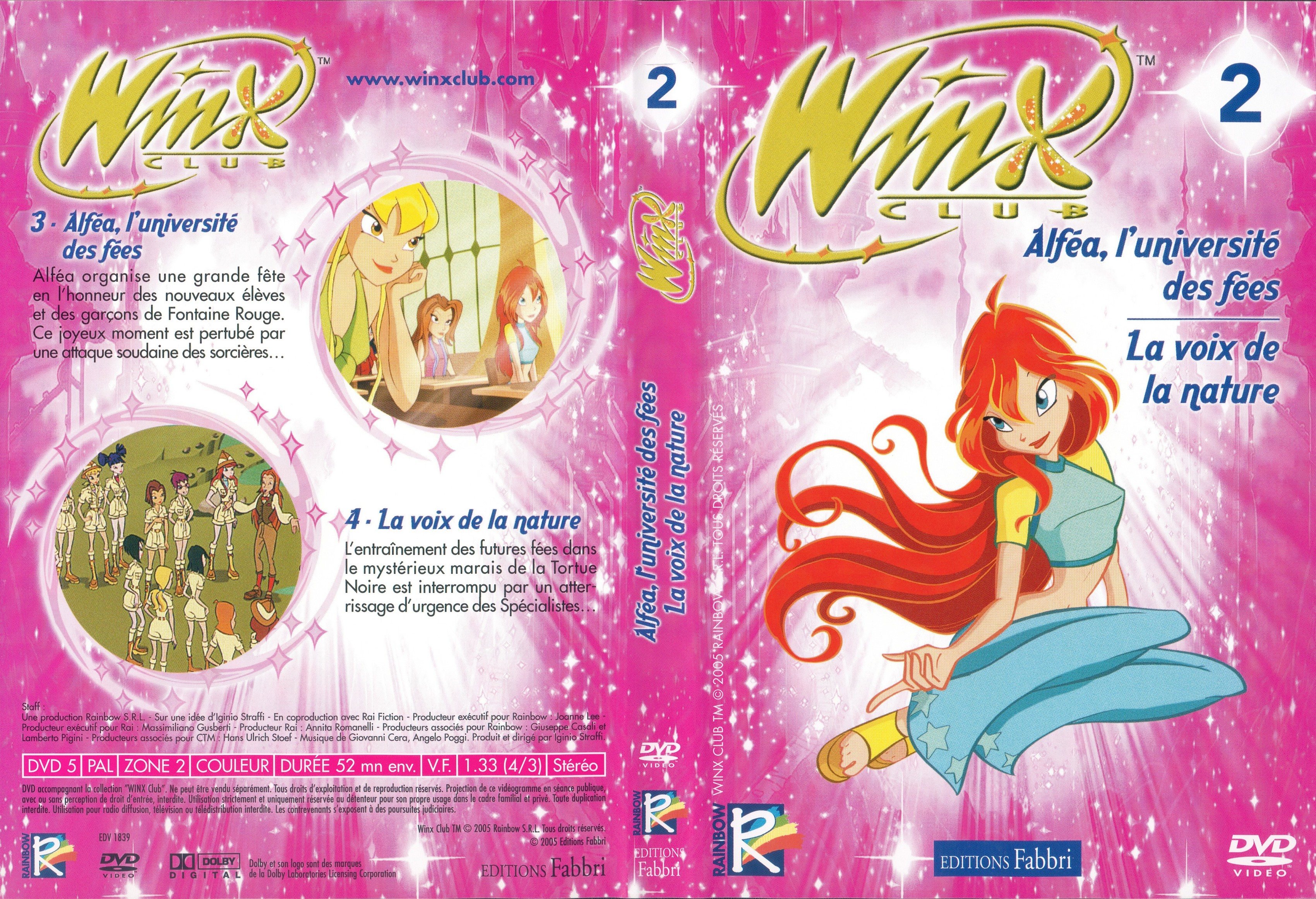 Jaquette DVD Winx Club vol 2