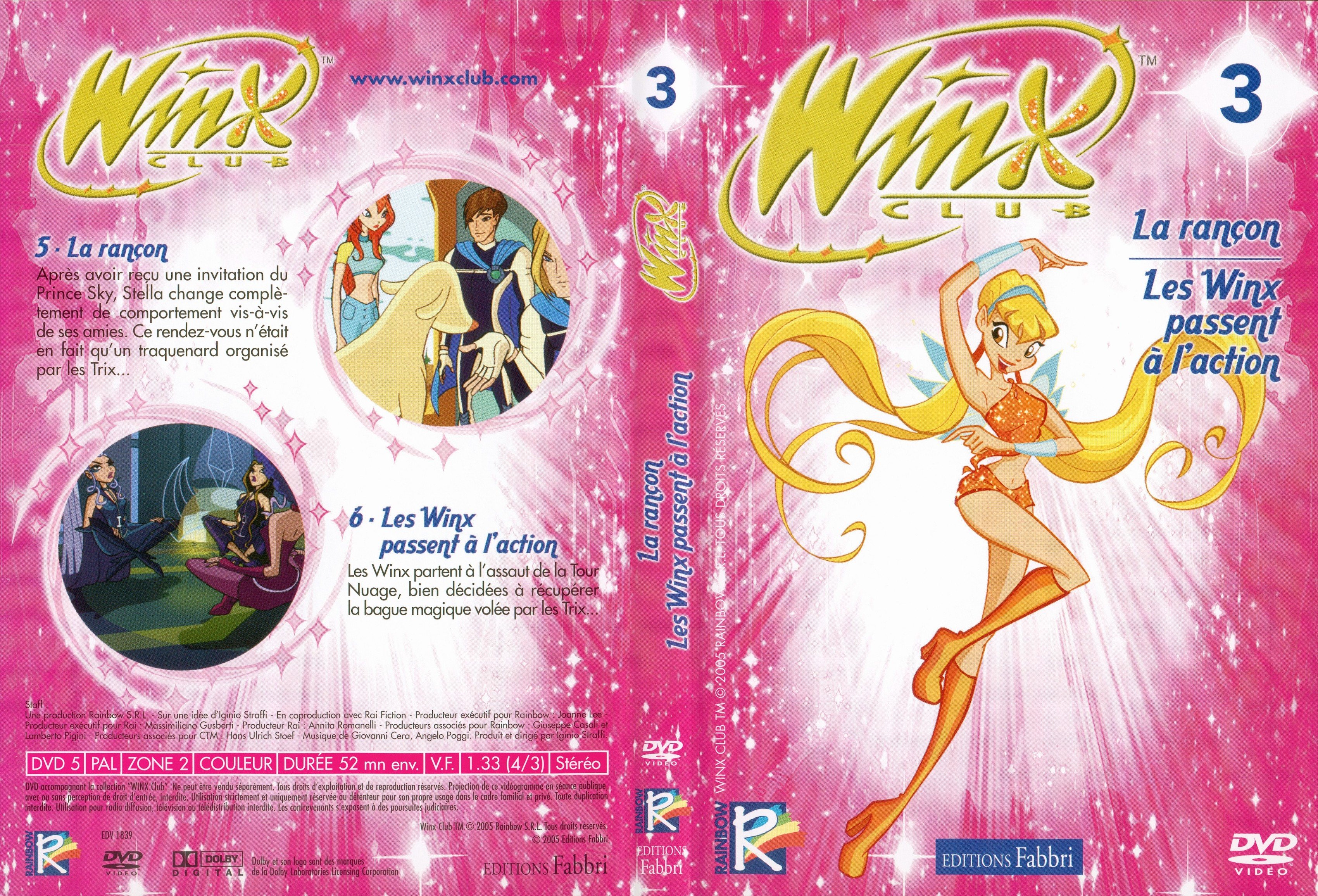Jaquette DVD Winx Club vol 3