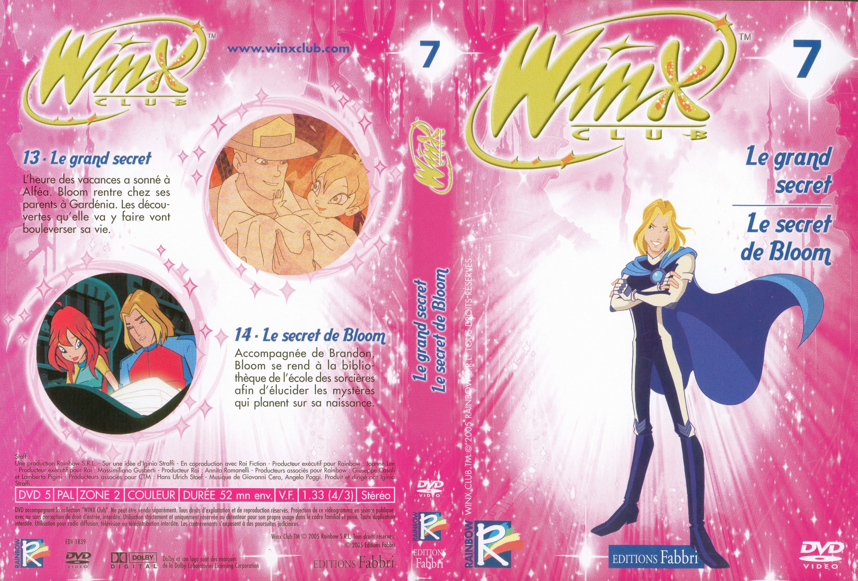 Jaquette DVD Winx Club vol 7