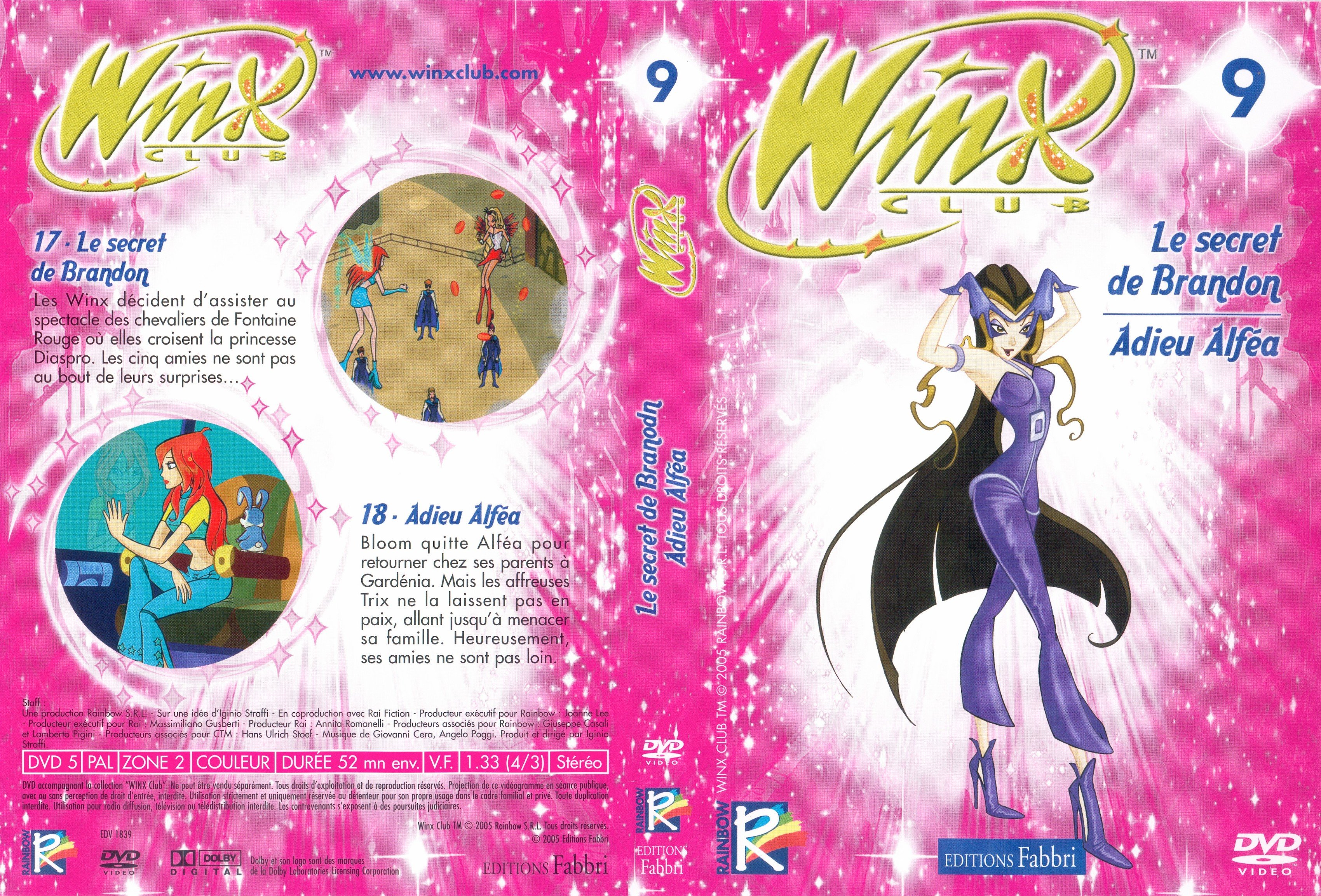 Jaquette DVD Winx Club vol 9
