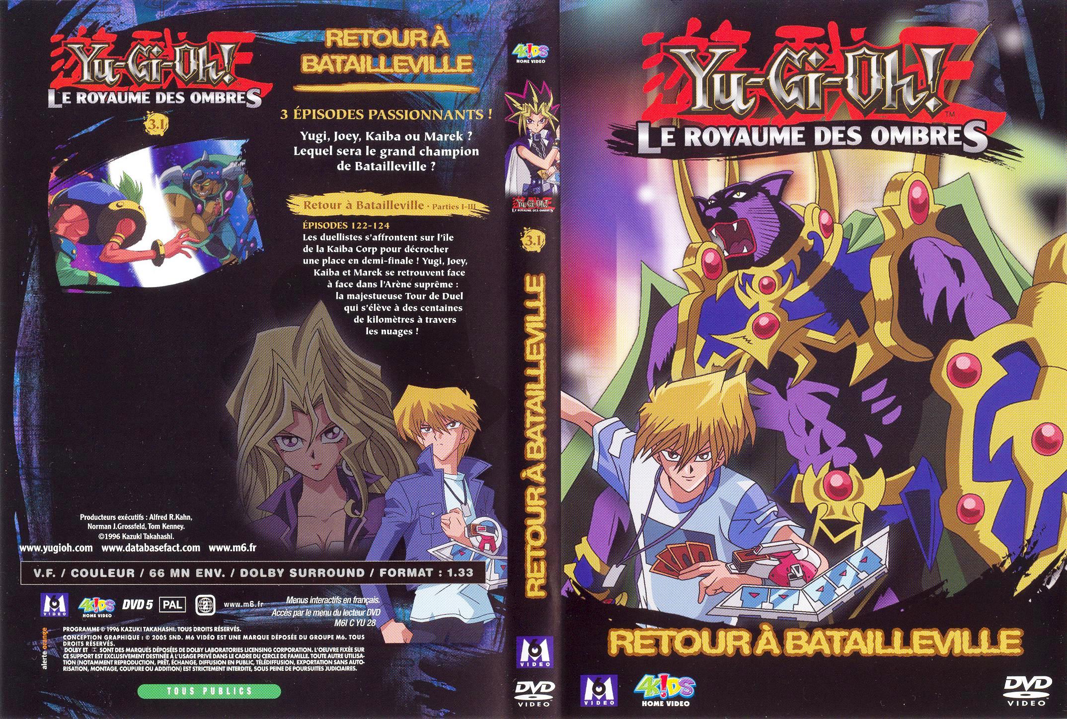 Jaquette DVD Yu-gi-oh! saison 3 vol 1