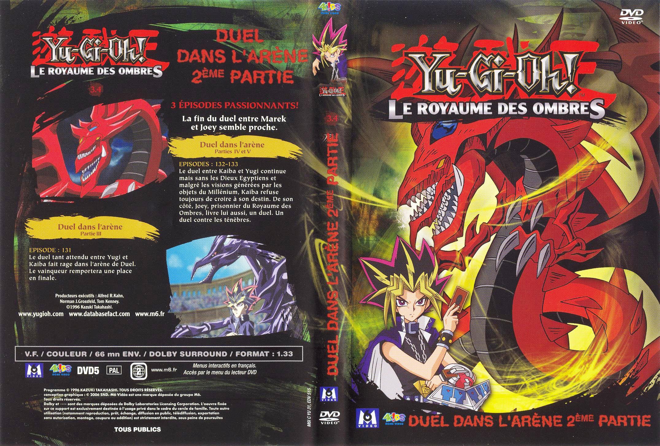 Jaquette DVD Yu-gi-oh! saison 3 vol 4