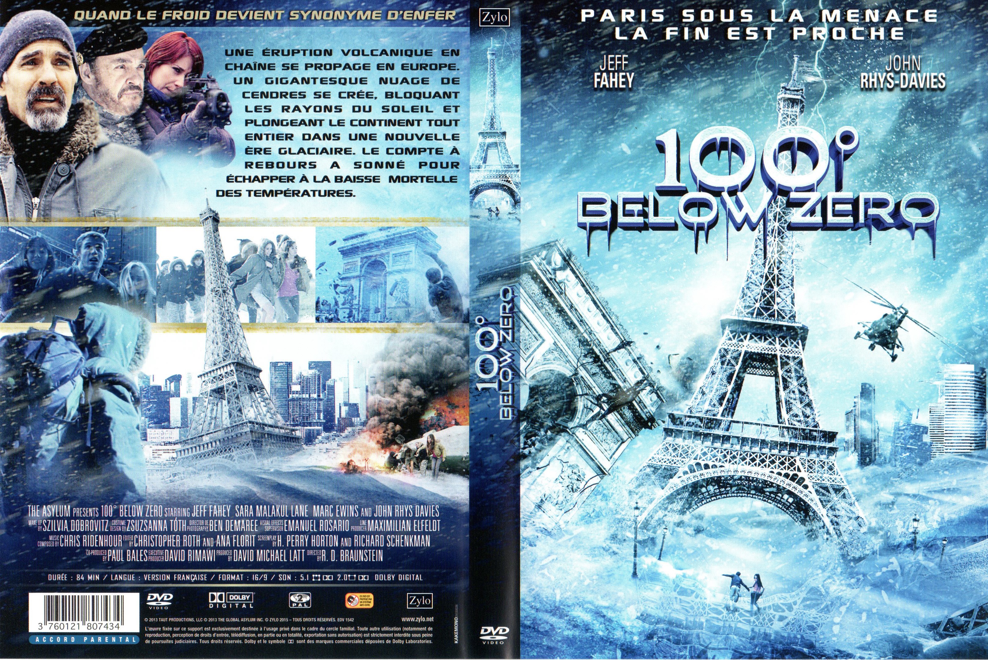 Jaquette DVD 100 Below Zero
