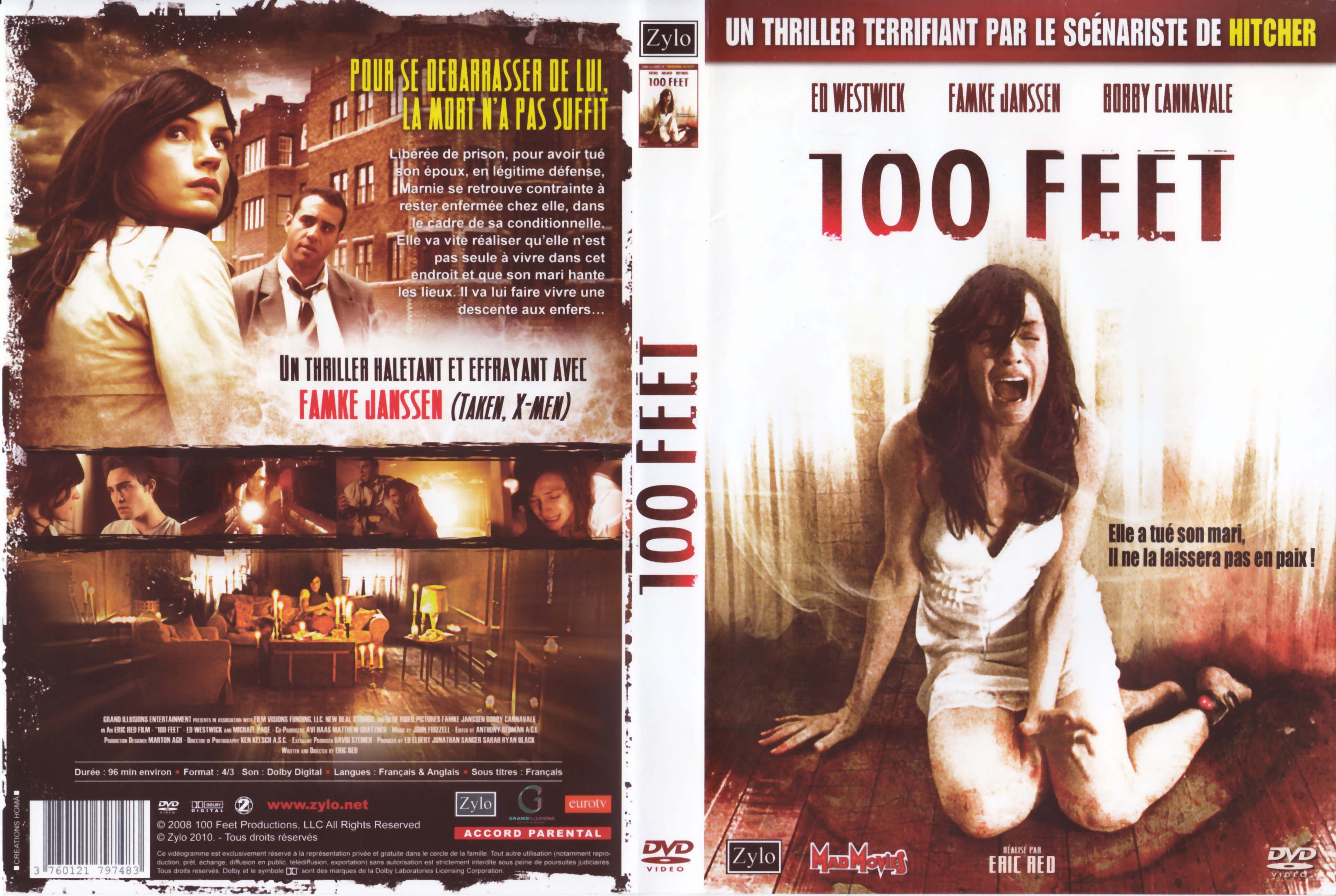 Jaquette DVD 100 feet