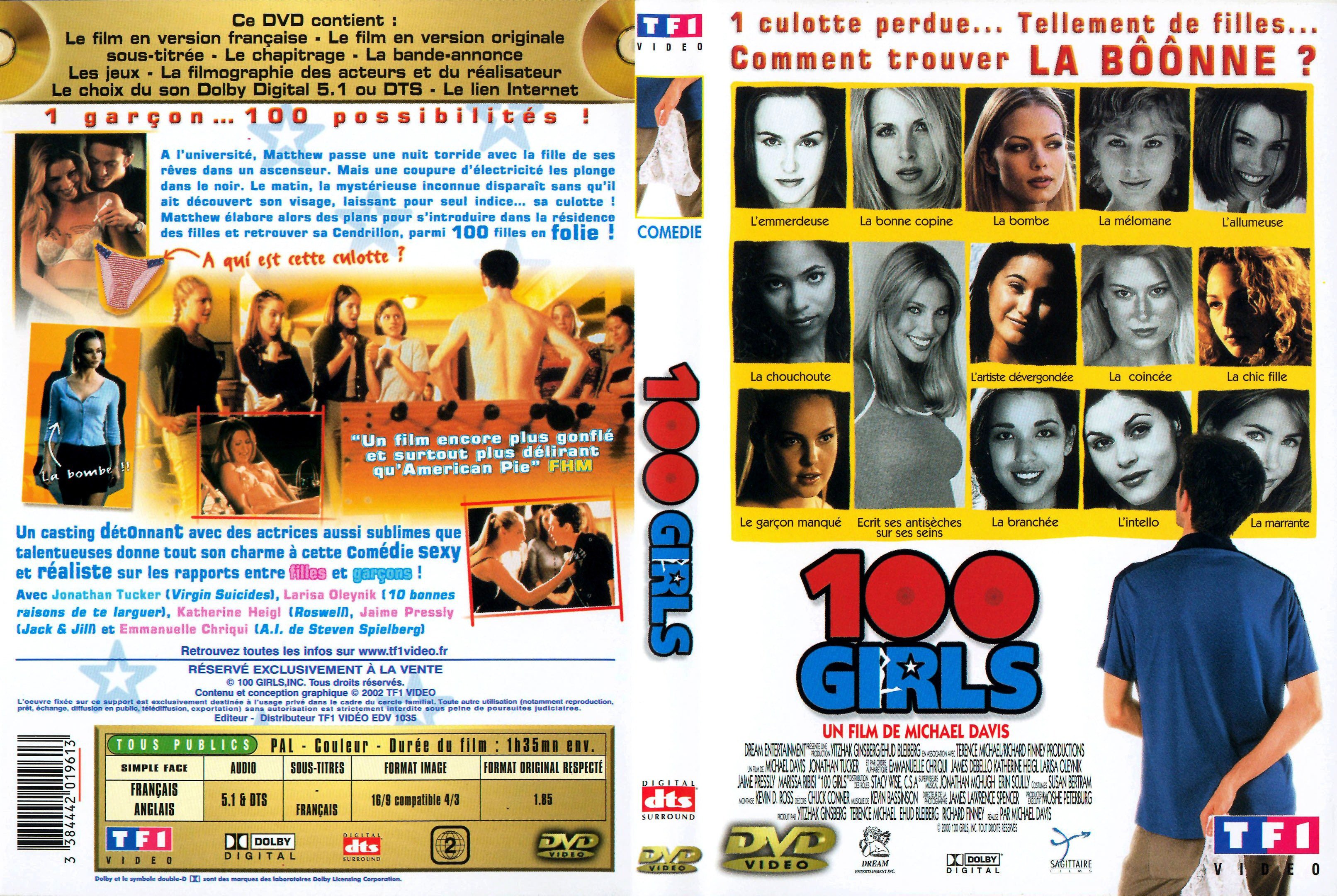 Jaquette DVD 100 girls