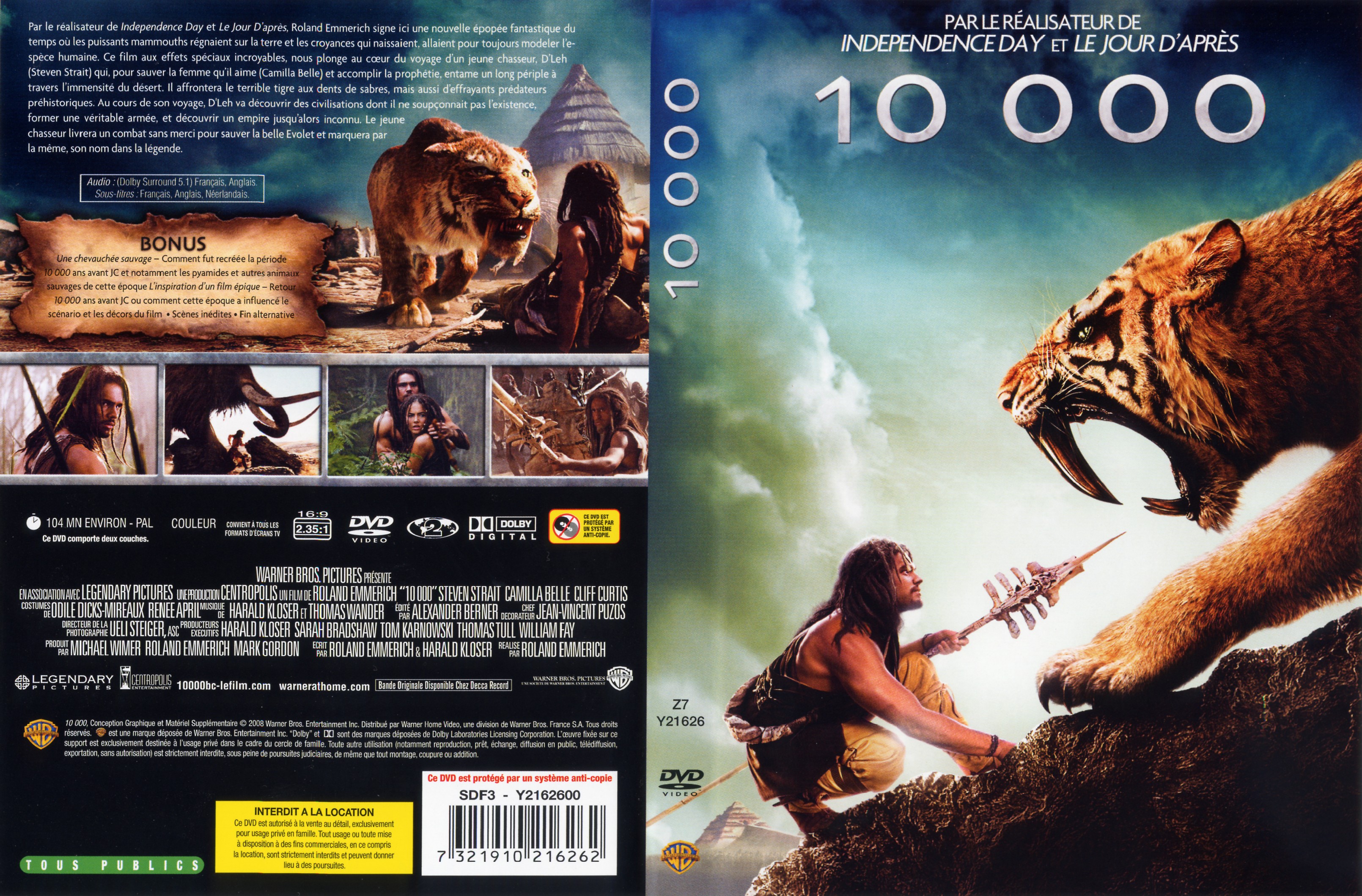 Jaquette DVD 10 000