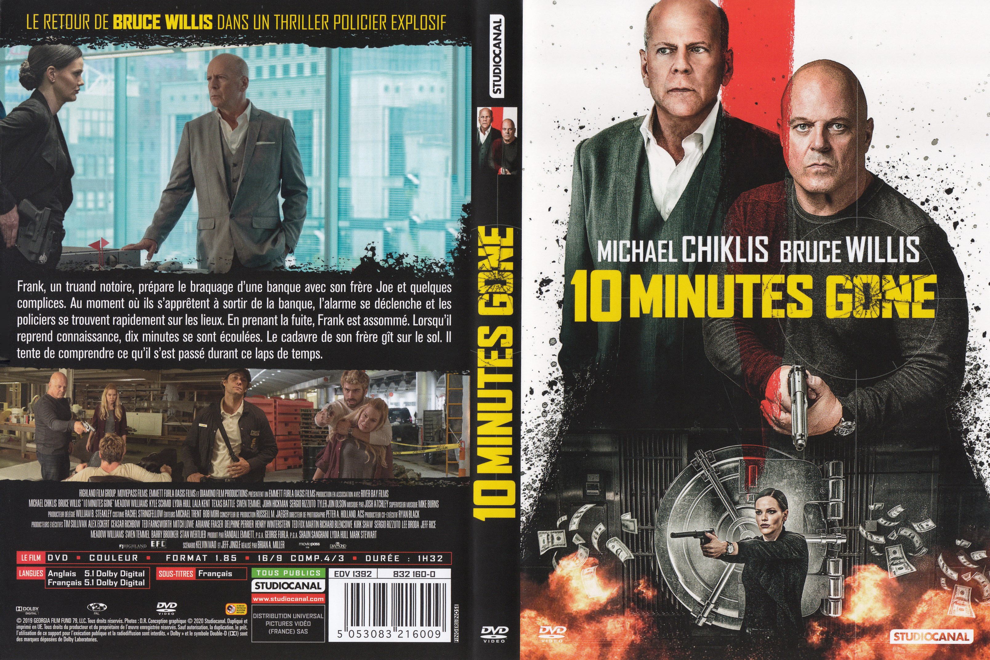 Jaquette DVD 10 minutes gone