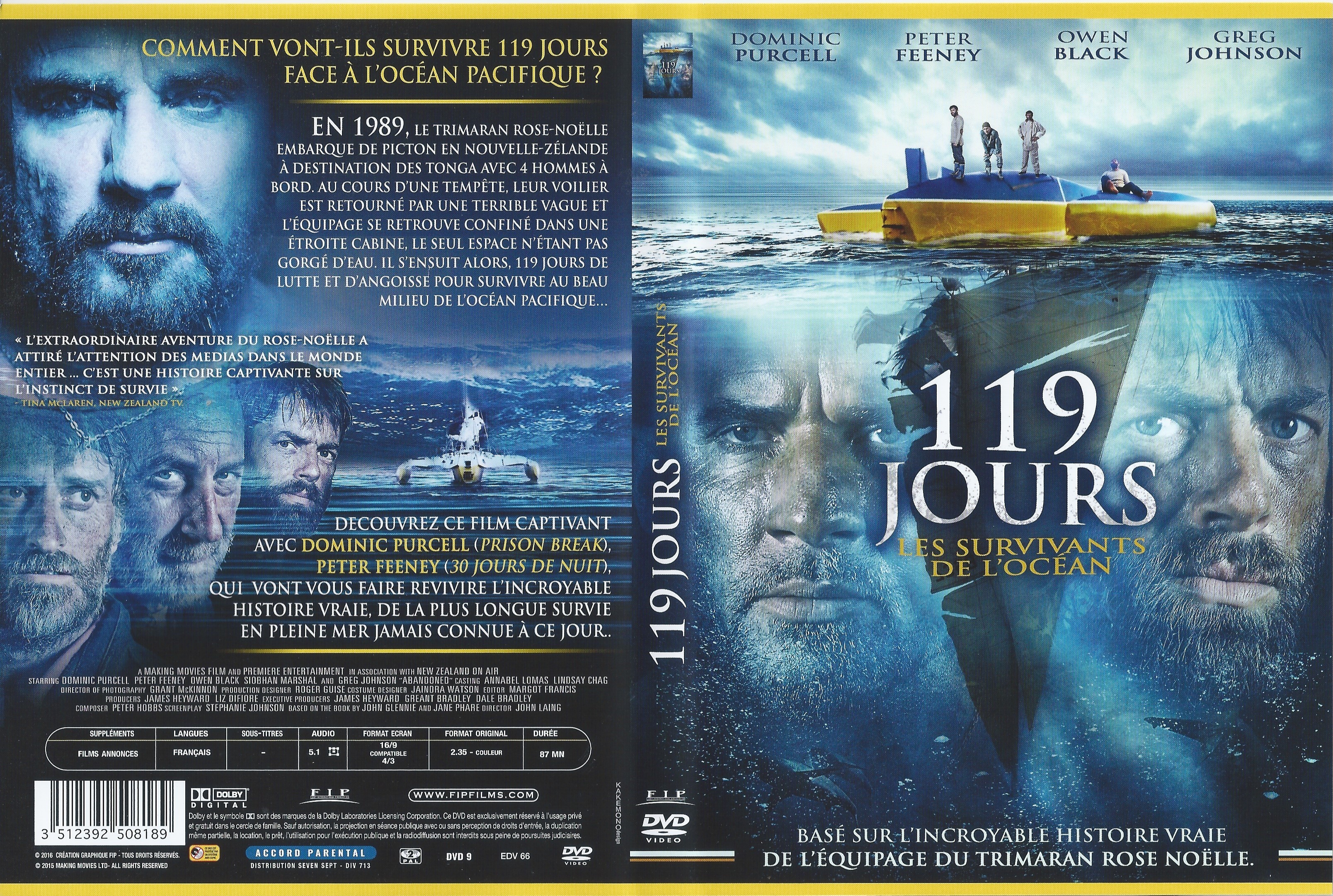 Jaquette DVD 119 jours