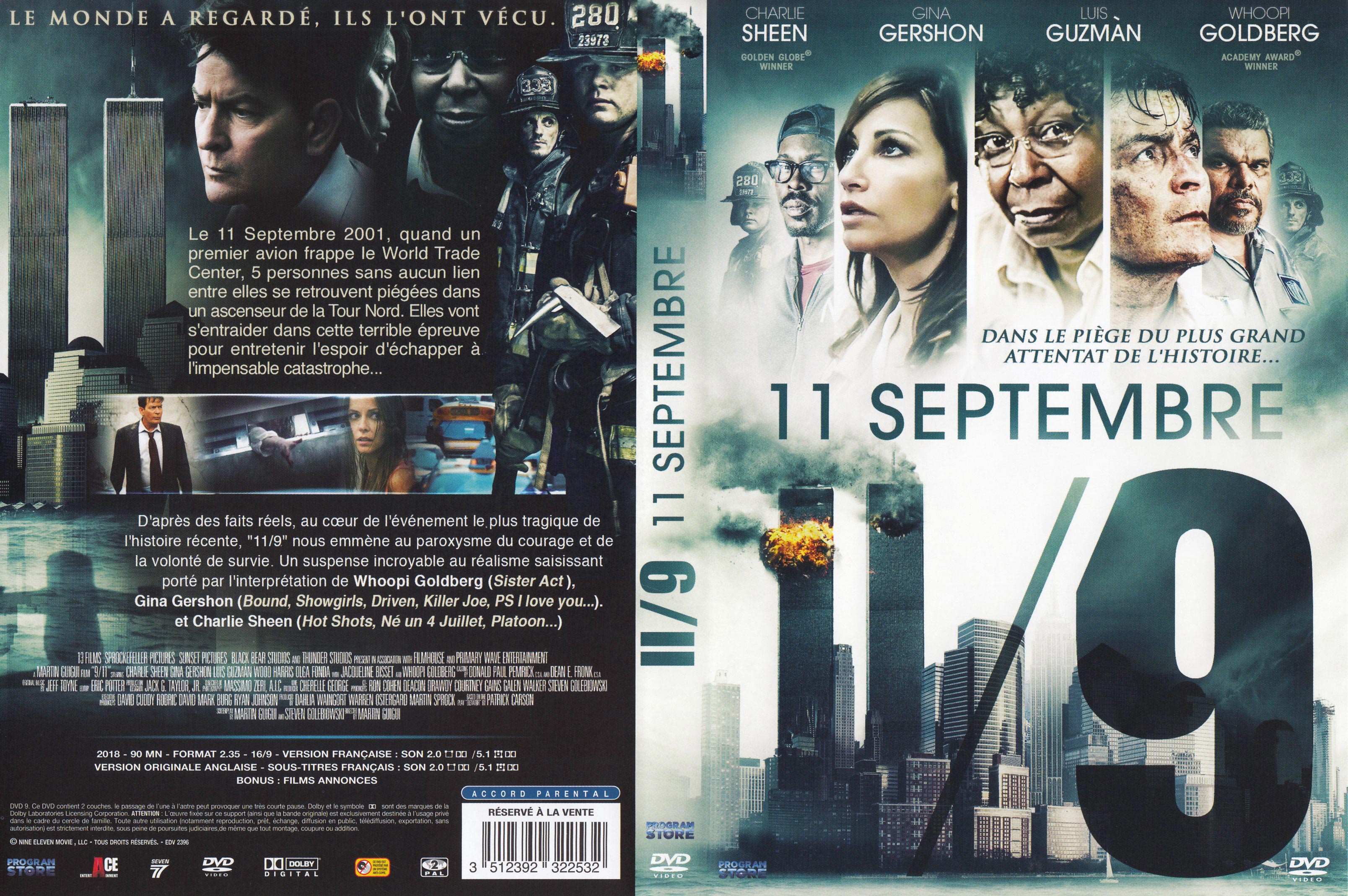 Jaquette DVD 11 Septembre (Film)