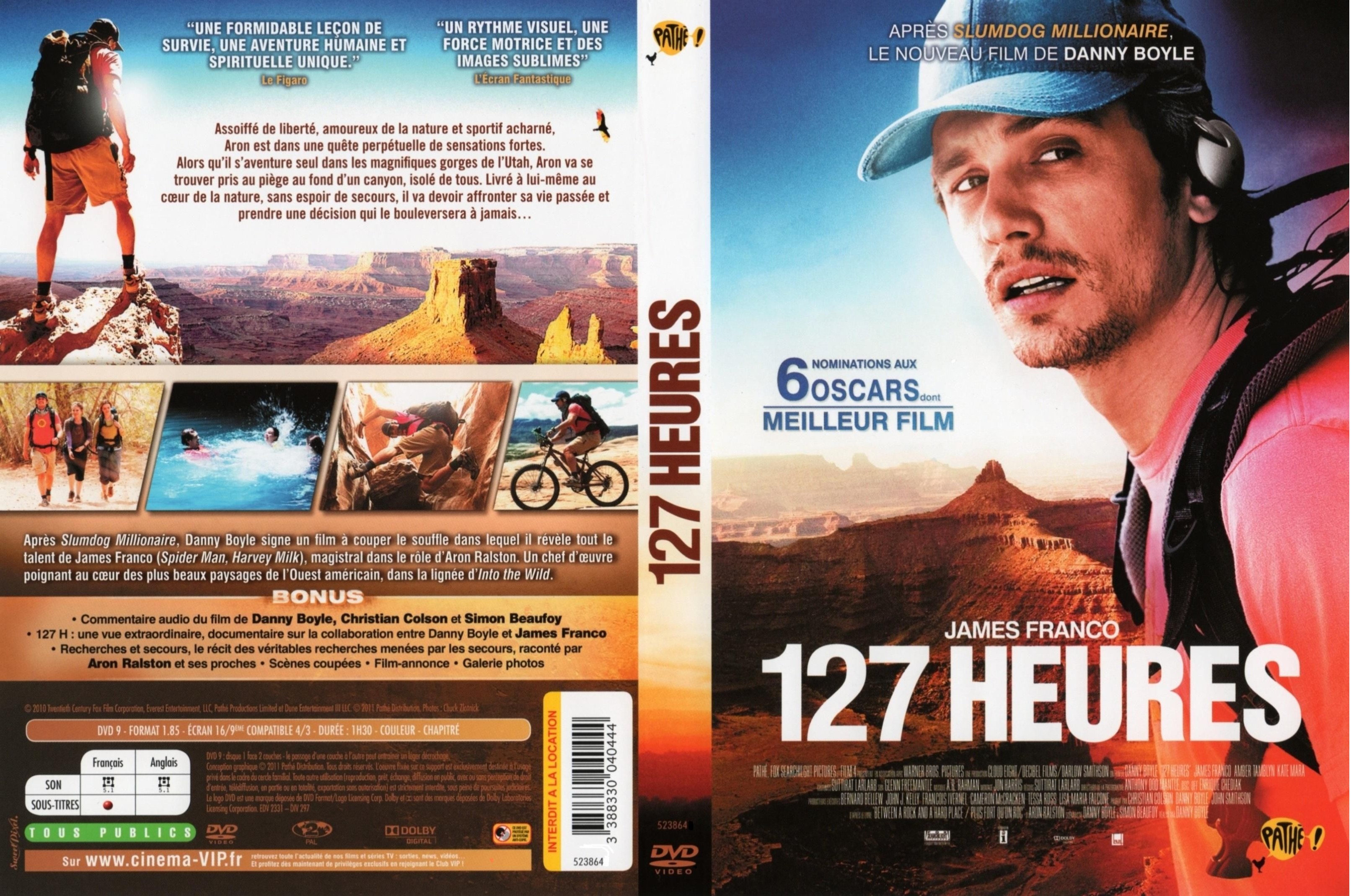 Jaquette DVD 127 Heures