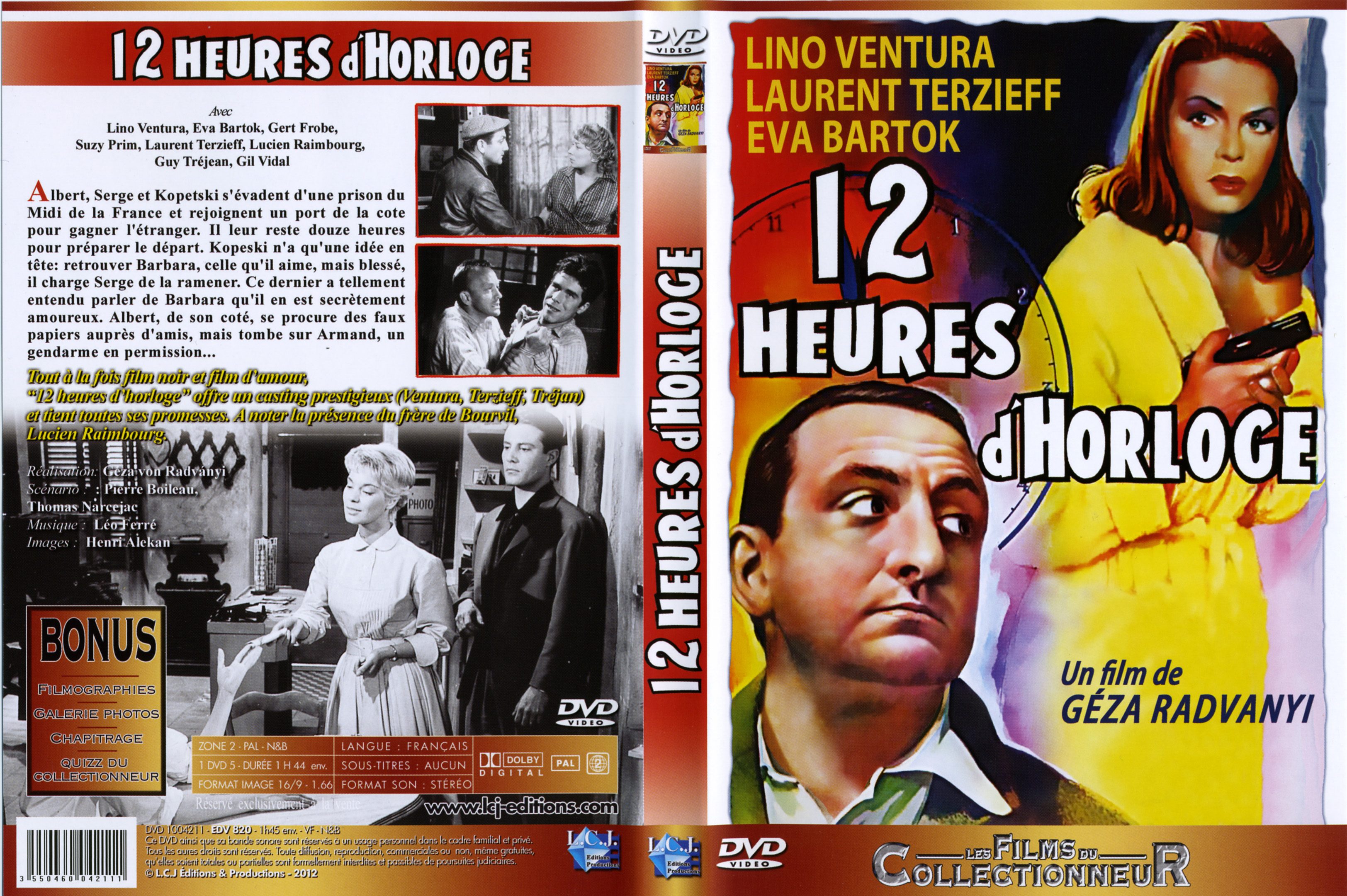 Jaquette DVD 12 heures d