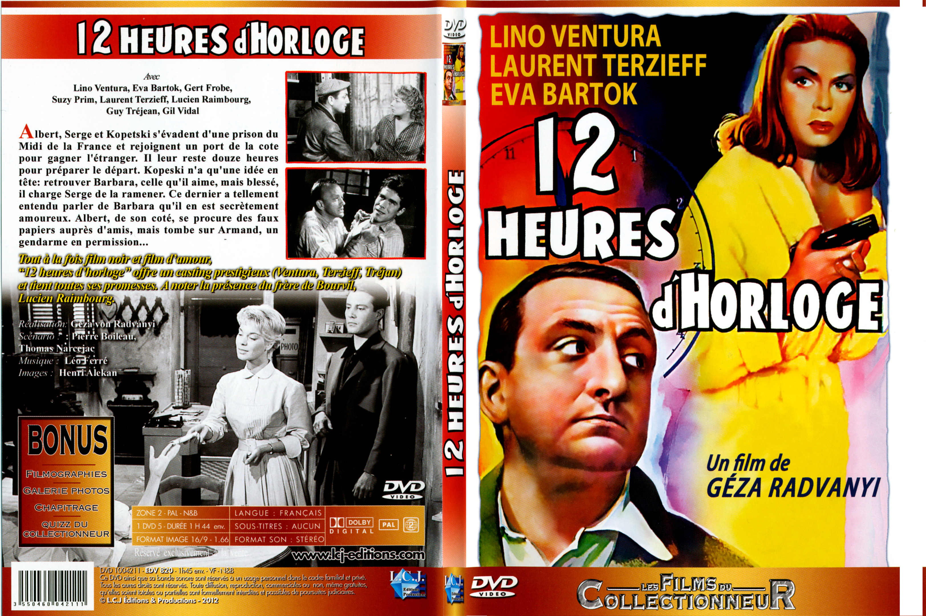 Jaquette DVD 12 heures d