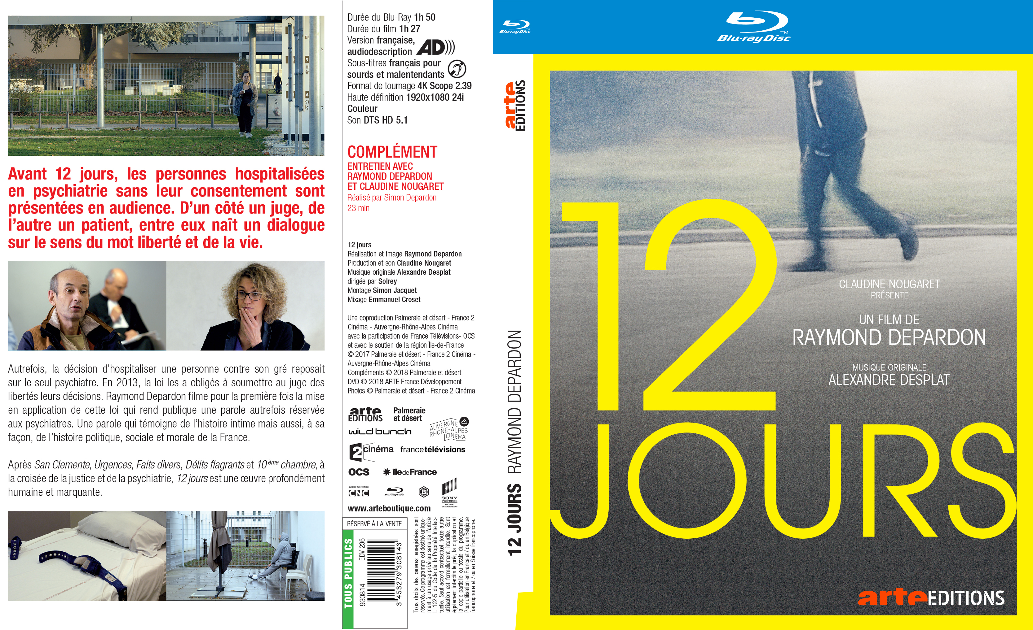 Jaquette DVD 12 jours (BLU-RAY)