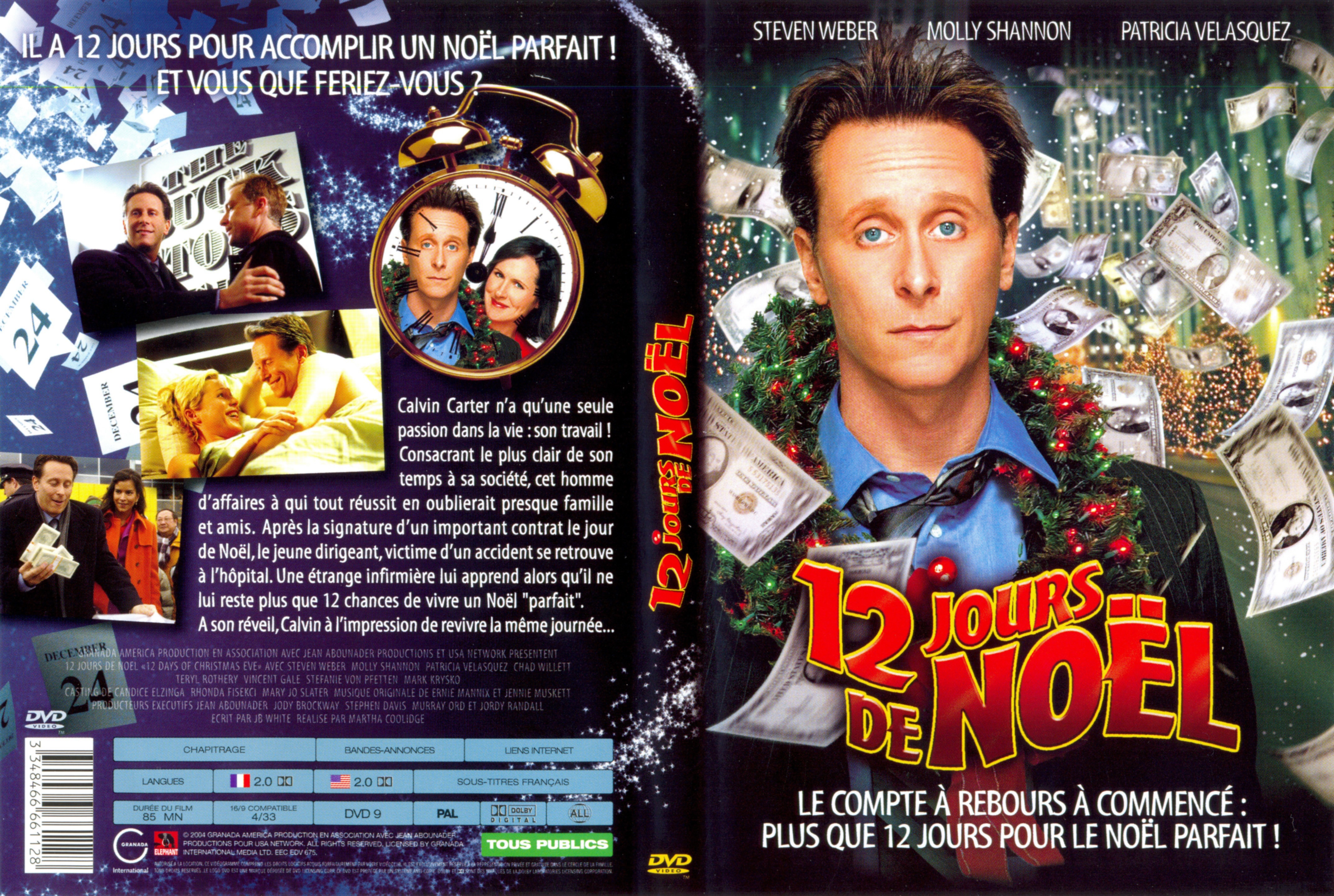 Jaquette DVD 12 jours de Noel