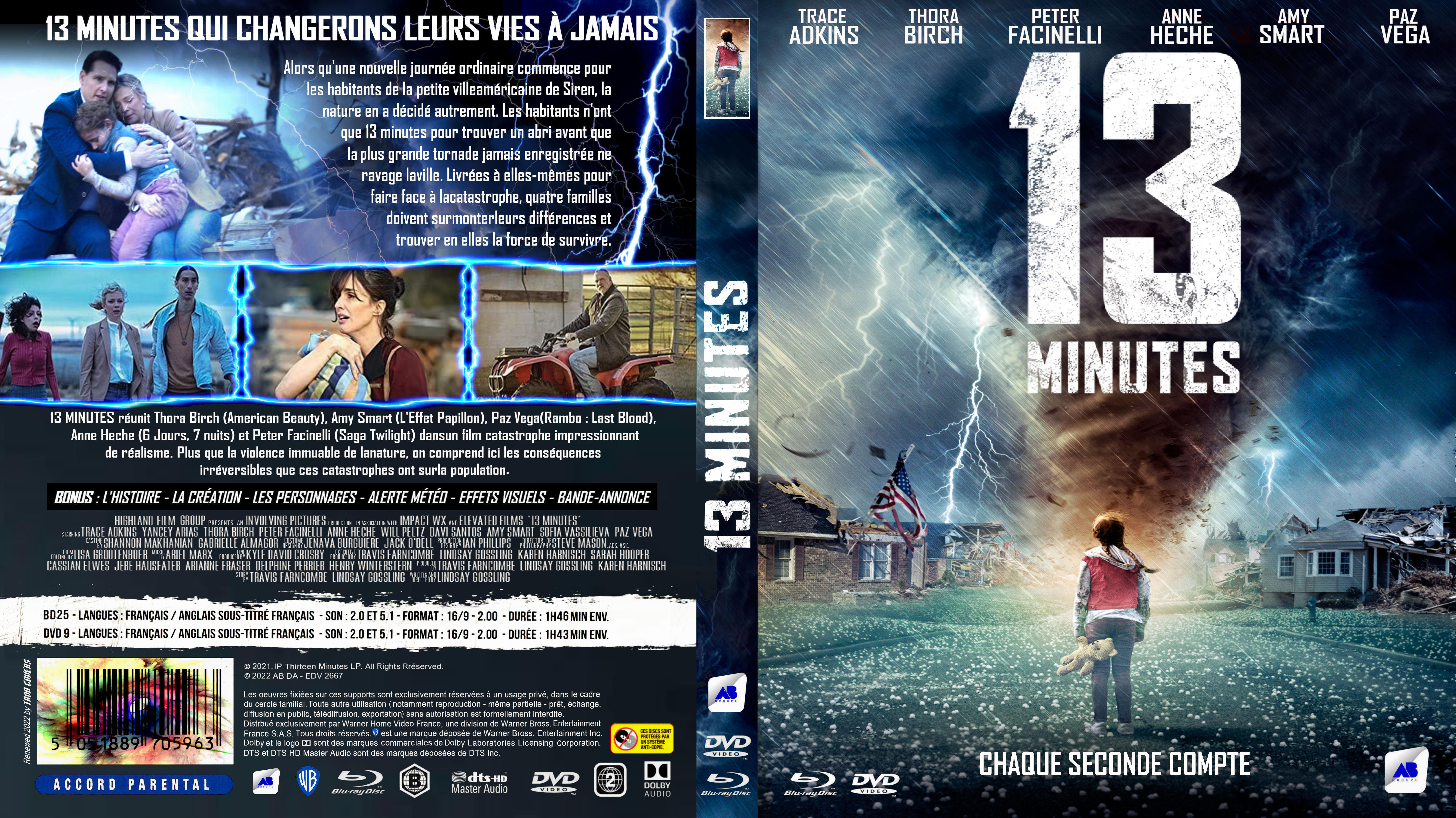 Jaquette DVD 13 Minutes custom (BLU-RAY)