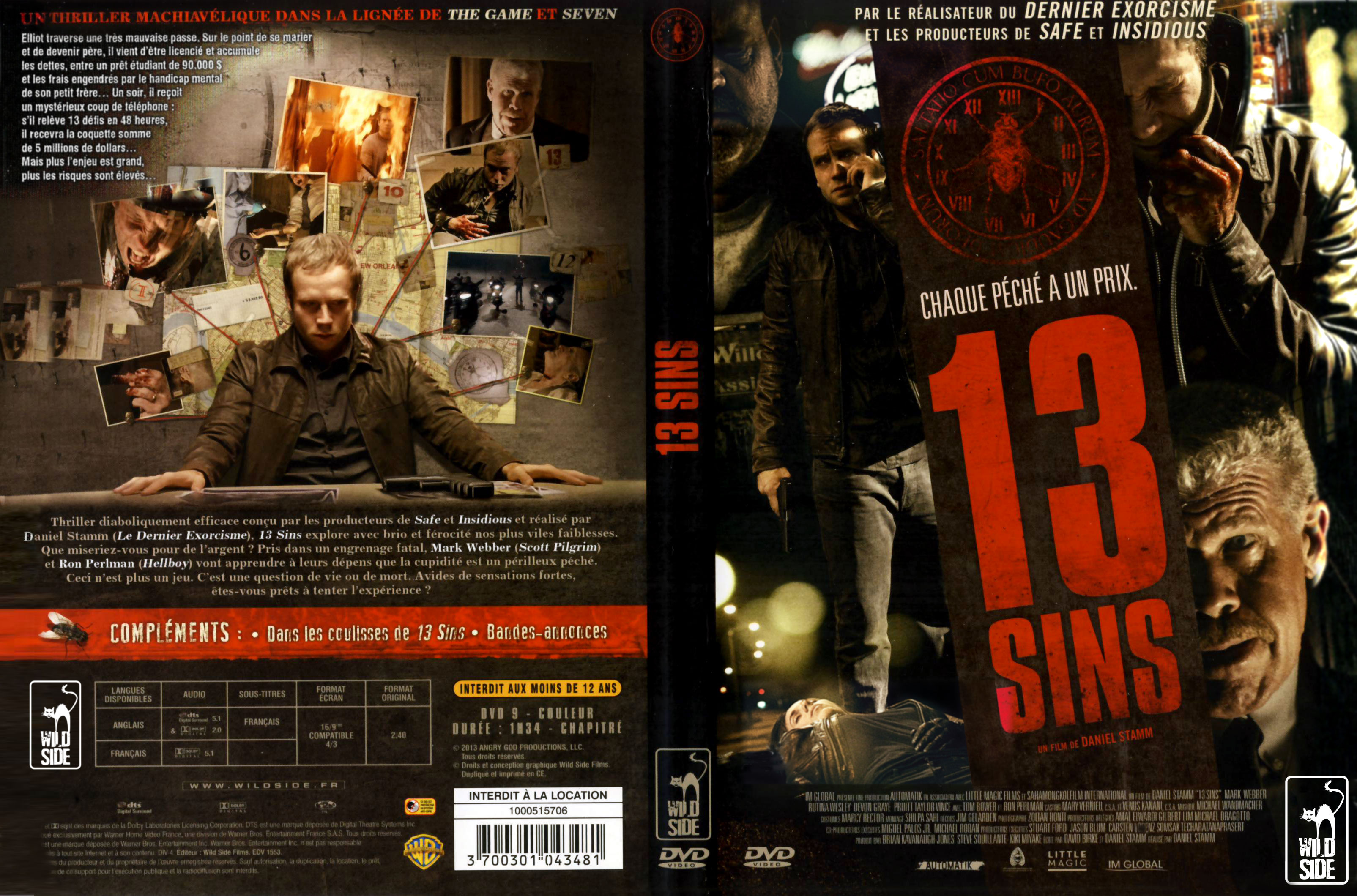 Jaquette DVD 13 sins