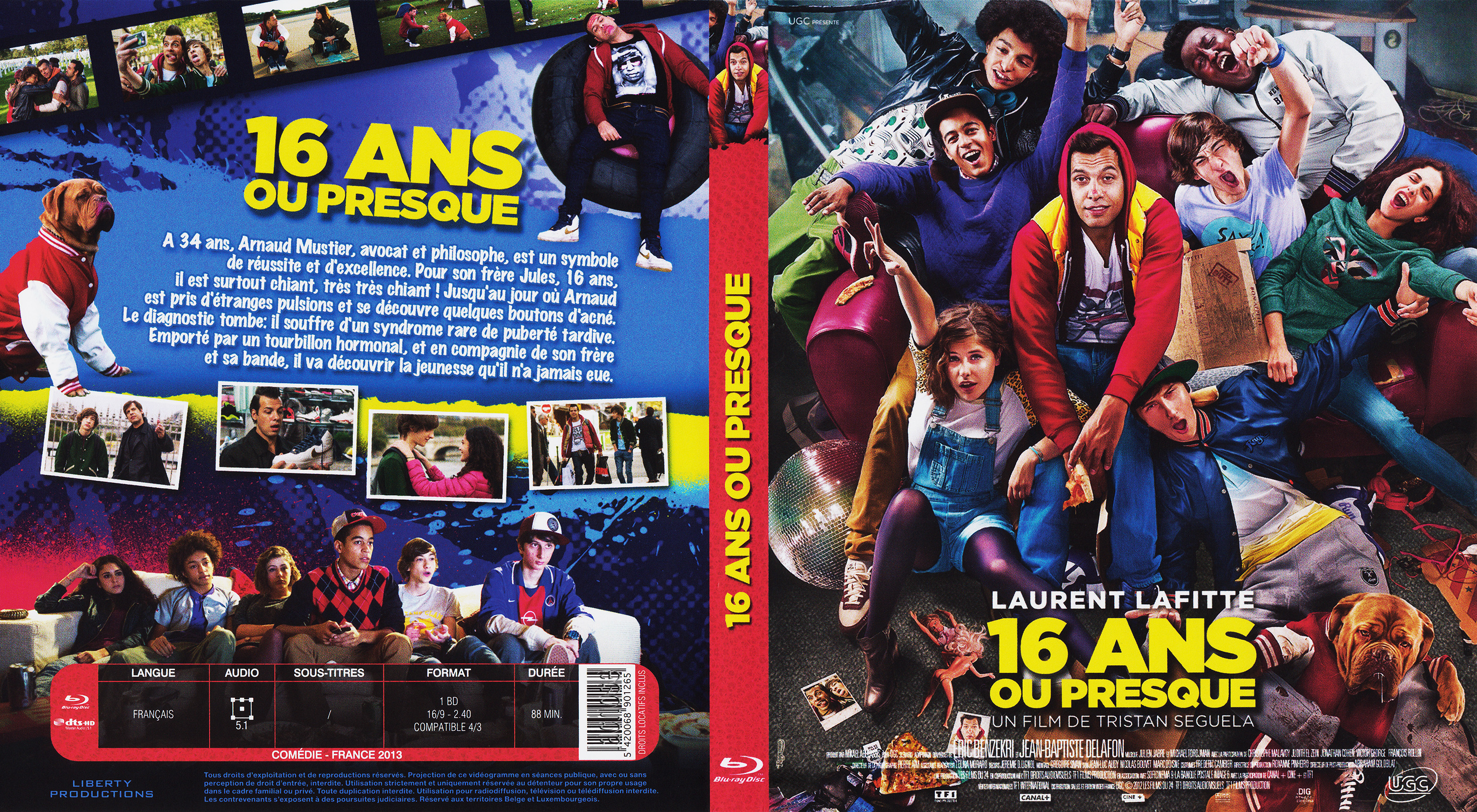 Jaquette DVD 16 ans ou presque (BLU-RAY)