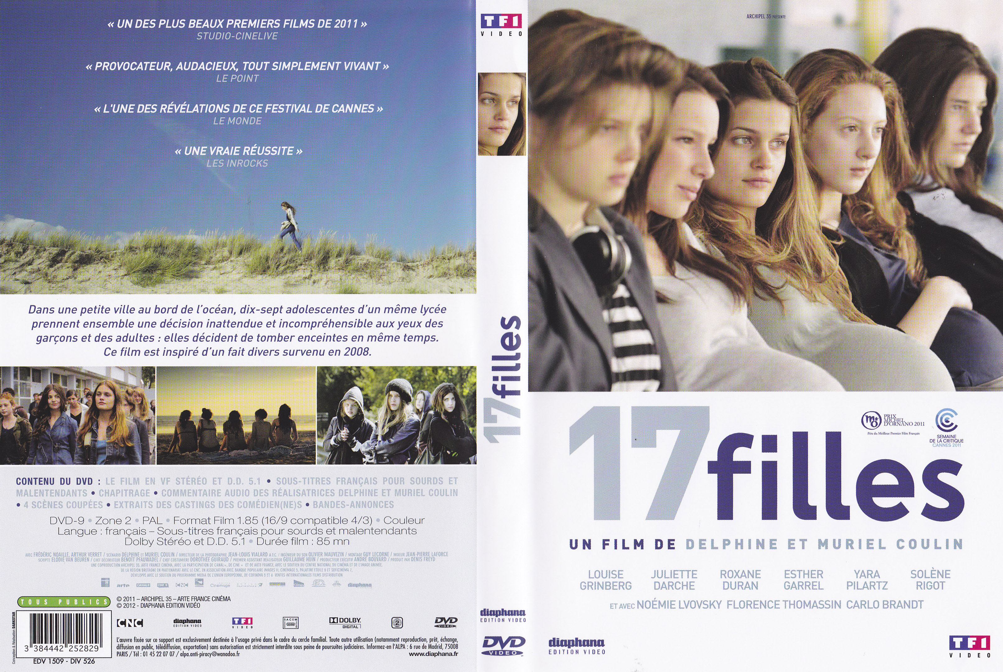 Jaquette DVD 17 filles