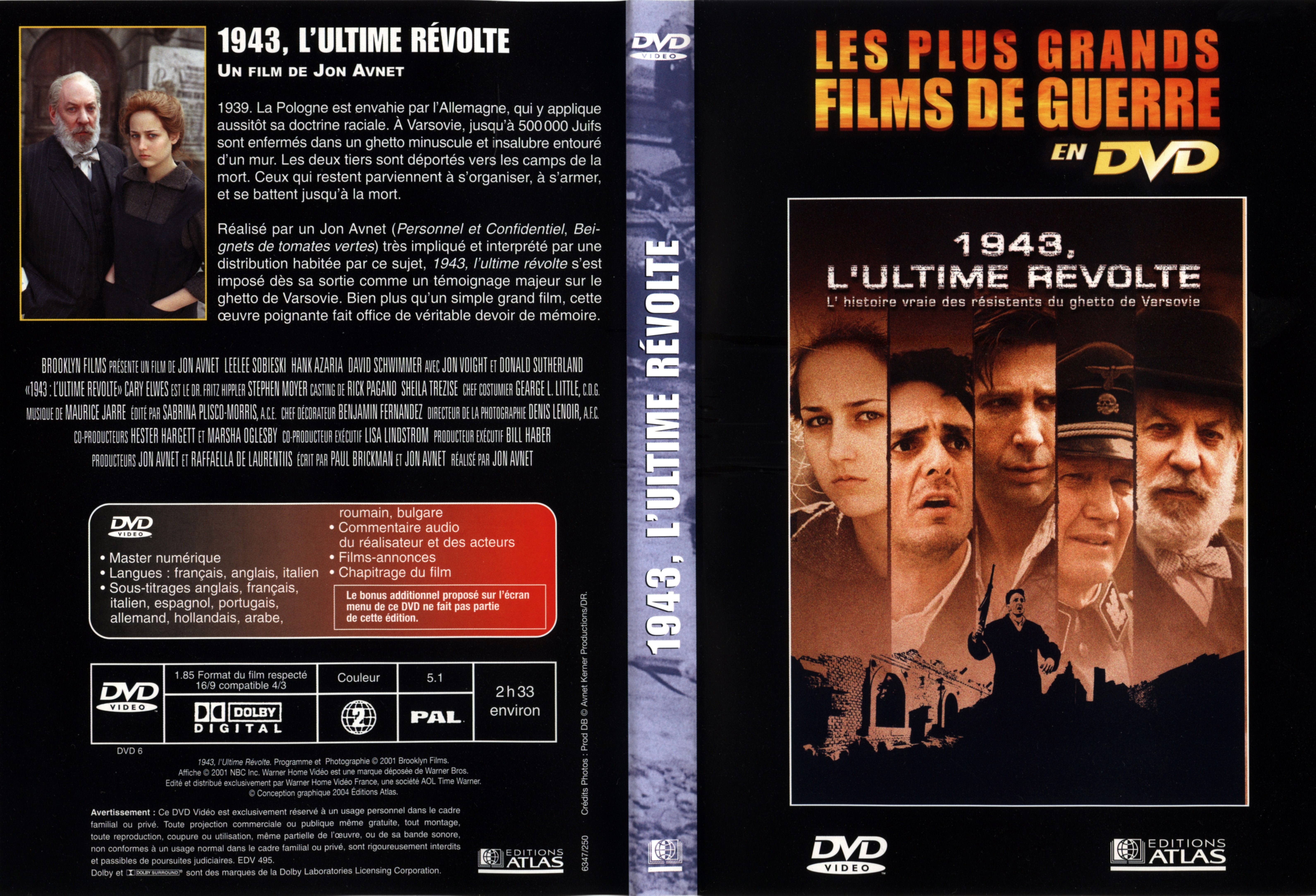 Jaquette DVD 1943 l