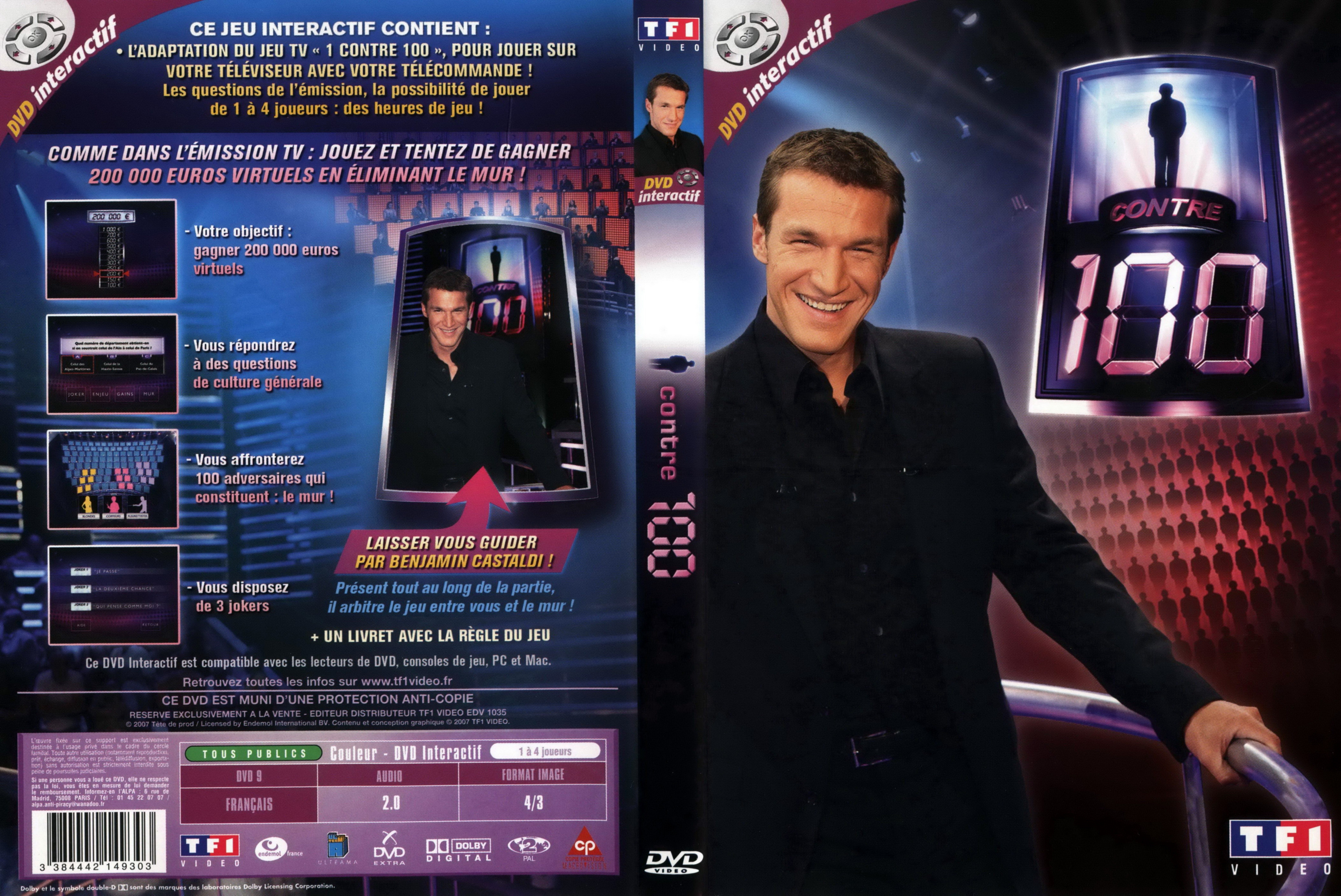 Jaquette DVD 1 contre 100