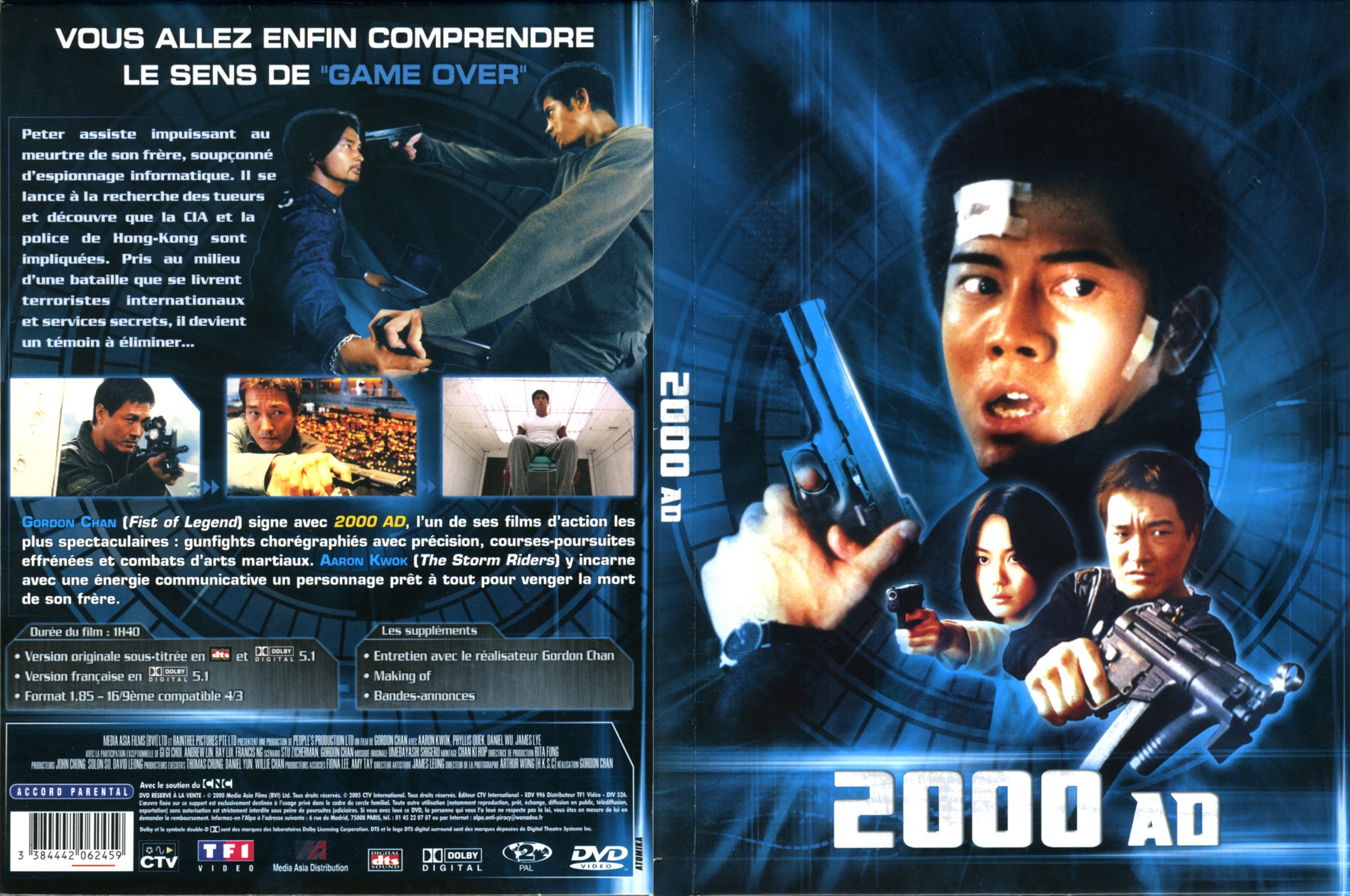 Jaquette DVD 2000 AD