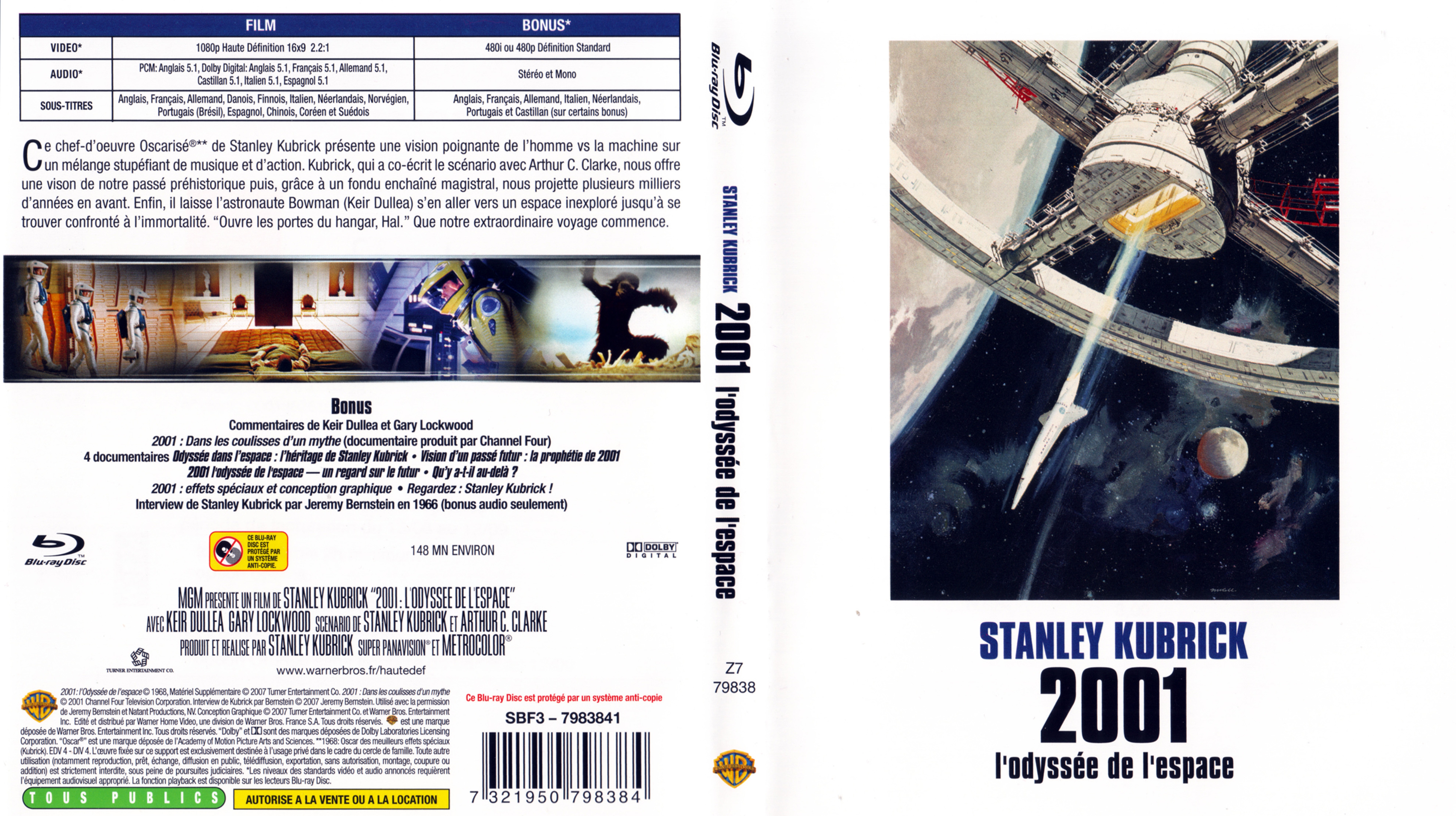 Jaquette DVD 2001 l