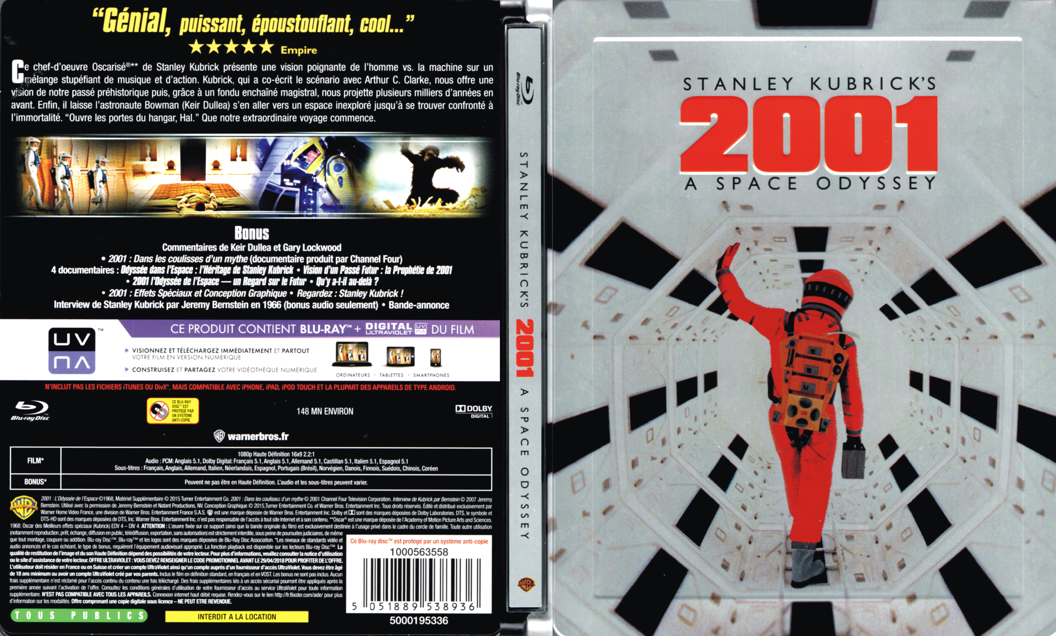 Jaquette DVD 2001 l