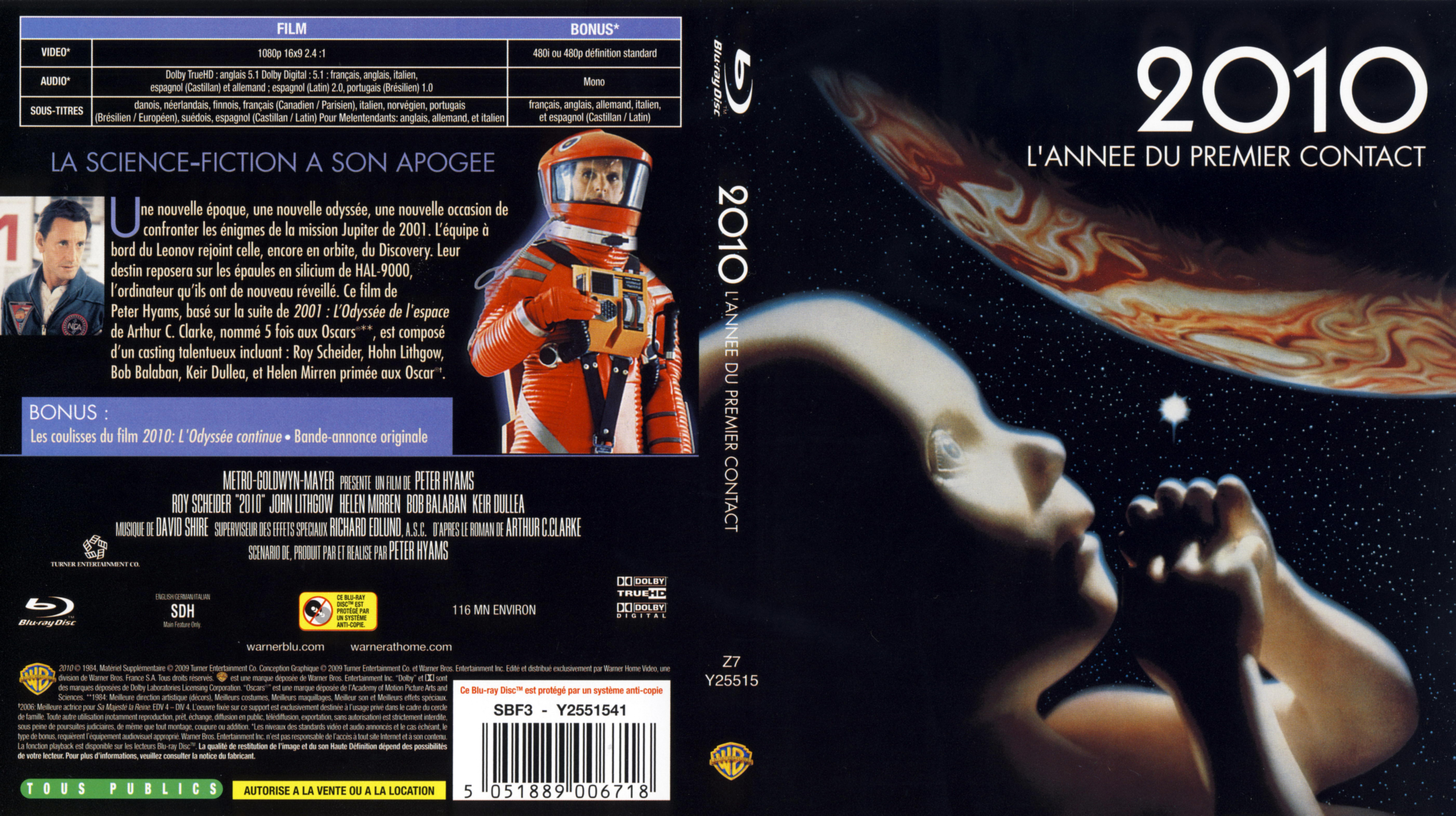 Jaquette DVD 2010 l