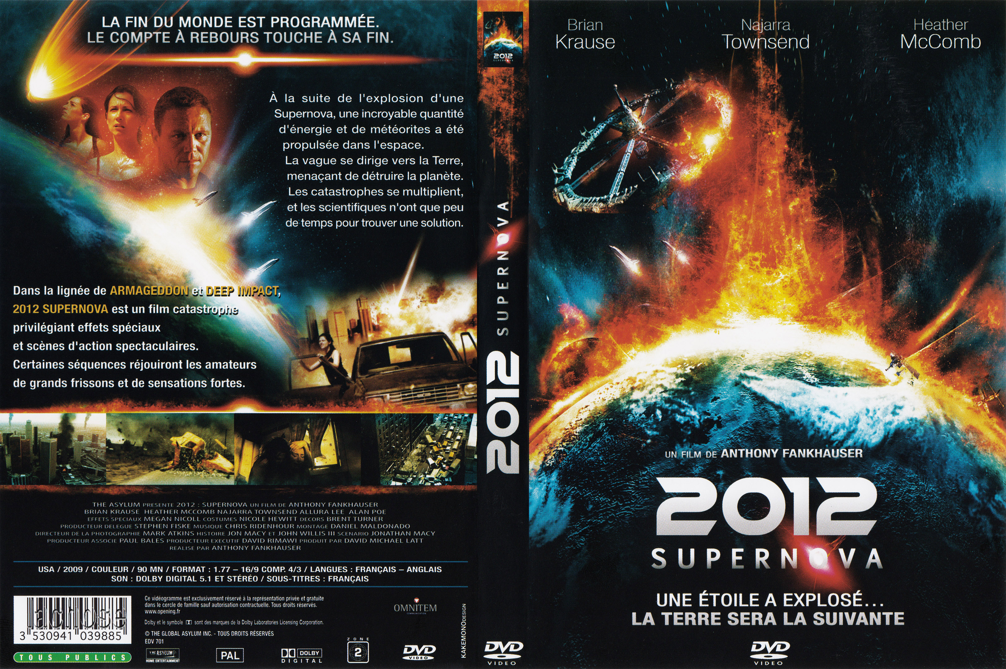 Jaquette DVD 2012 supernova
