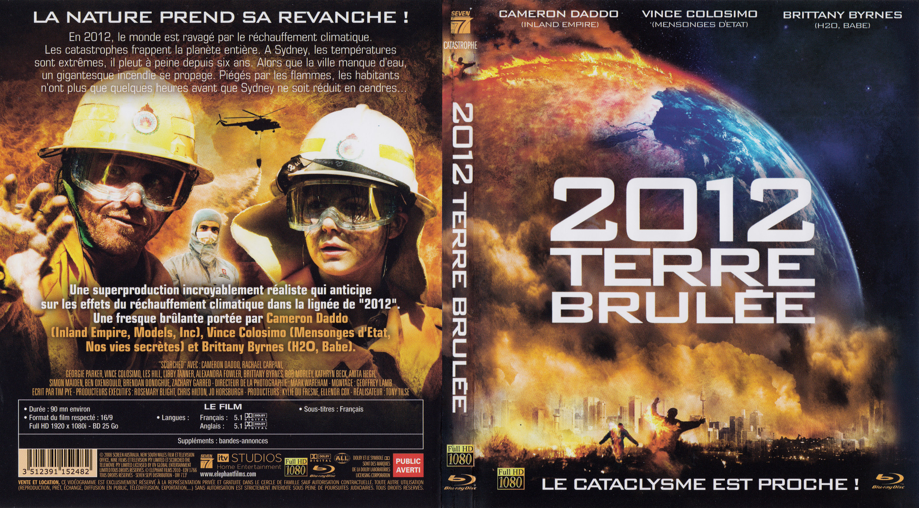Jaquette DVD 2012 terre brule (BLU-RAY)
