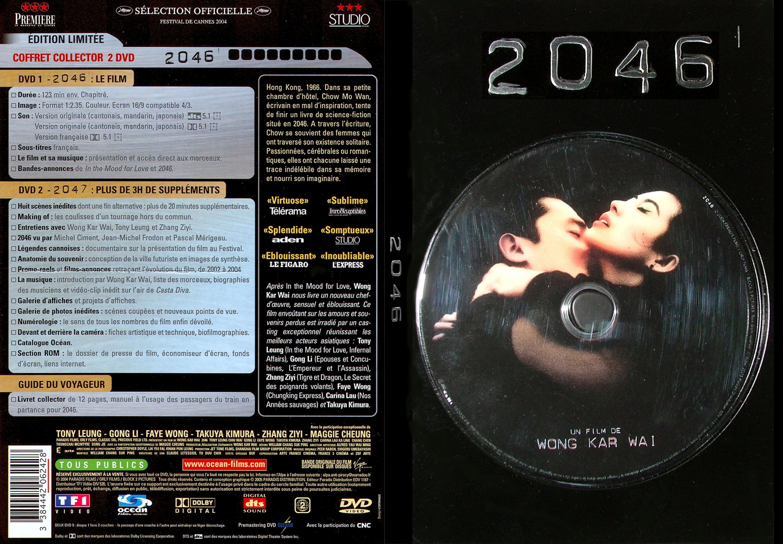 Jaquette DVD 2046 - SLIM