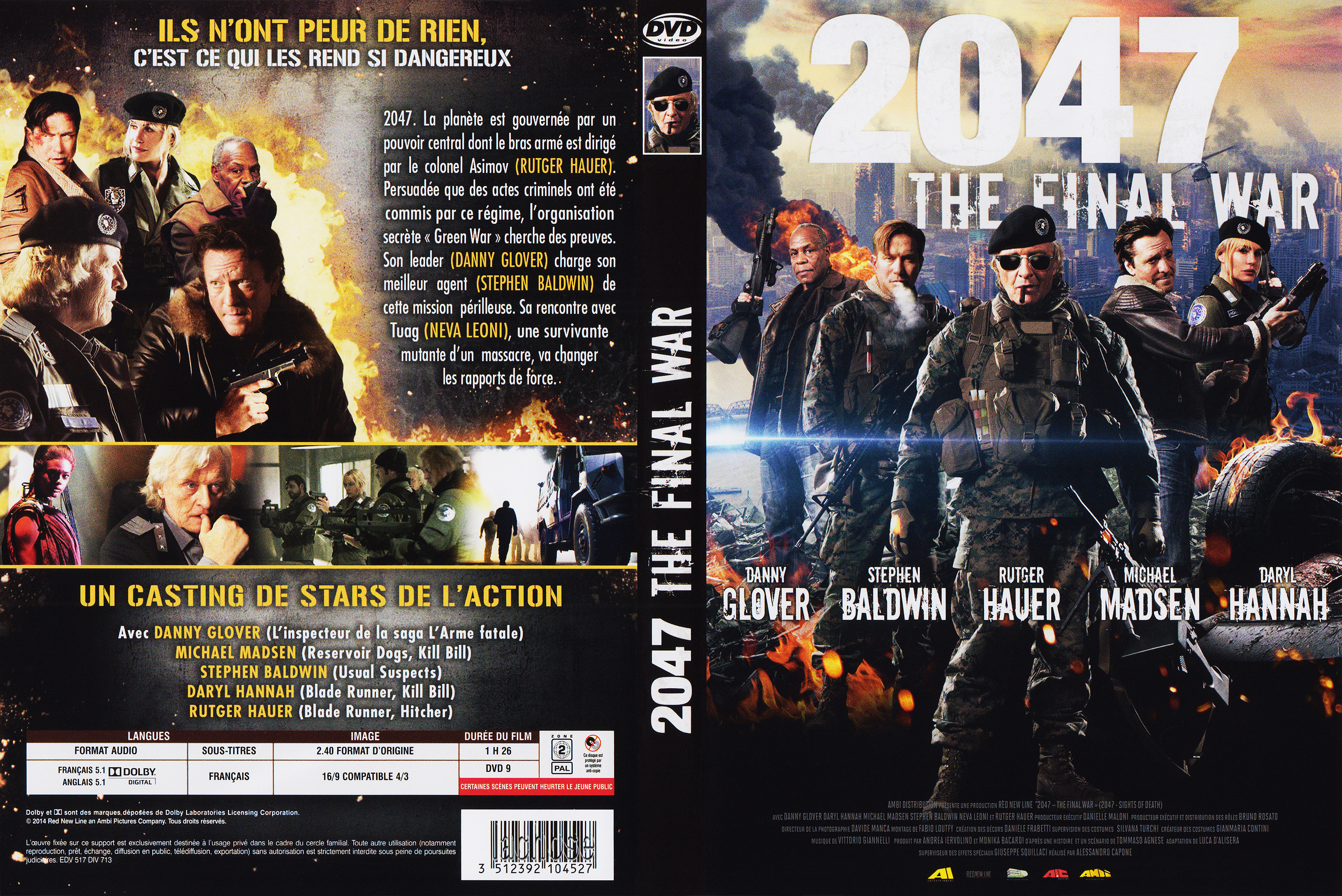 Jaquette DVD 2047 the final war