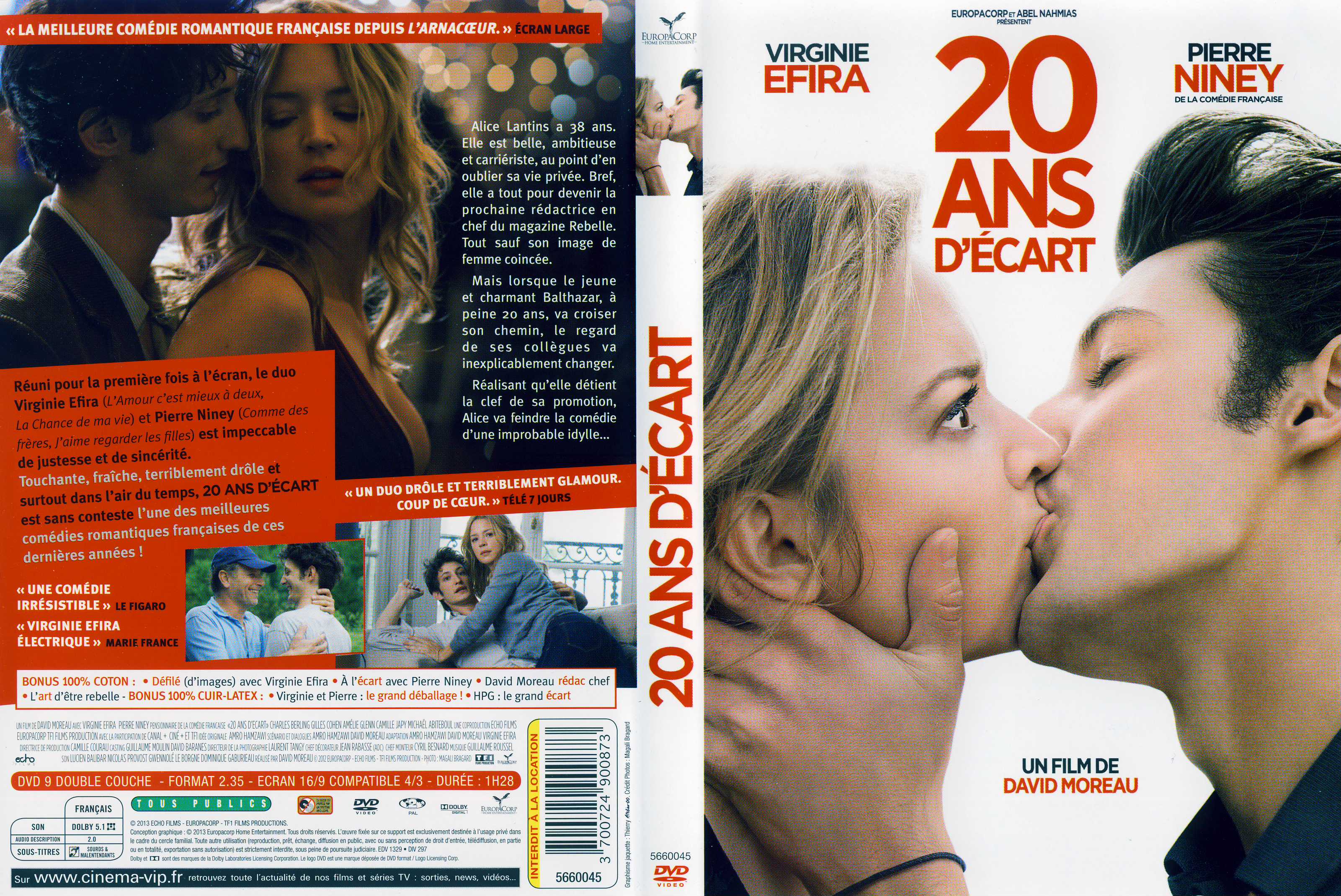 Jaquette DVD 20 ans d