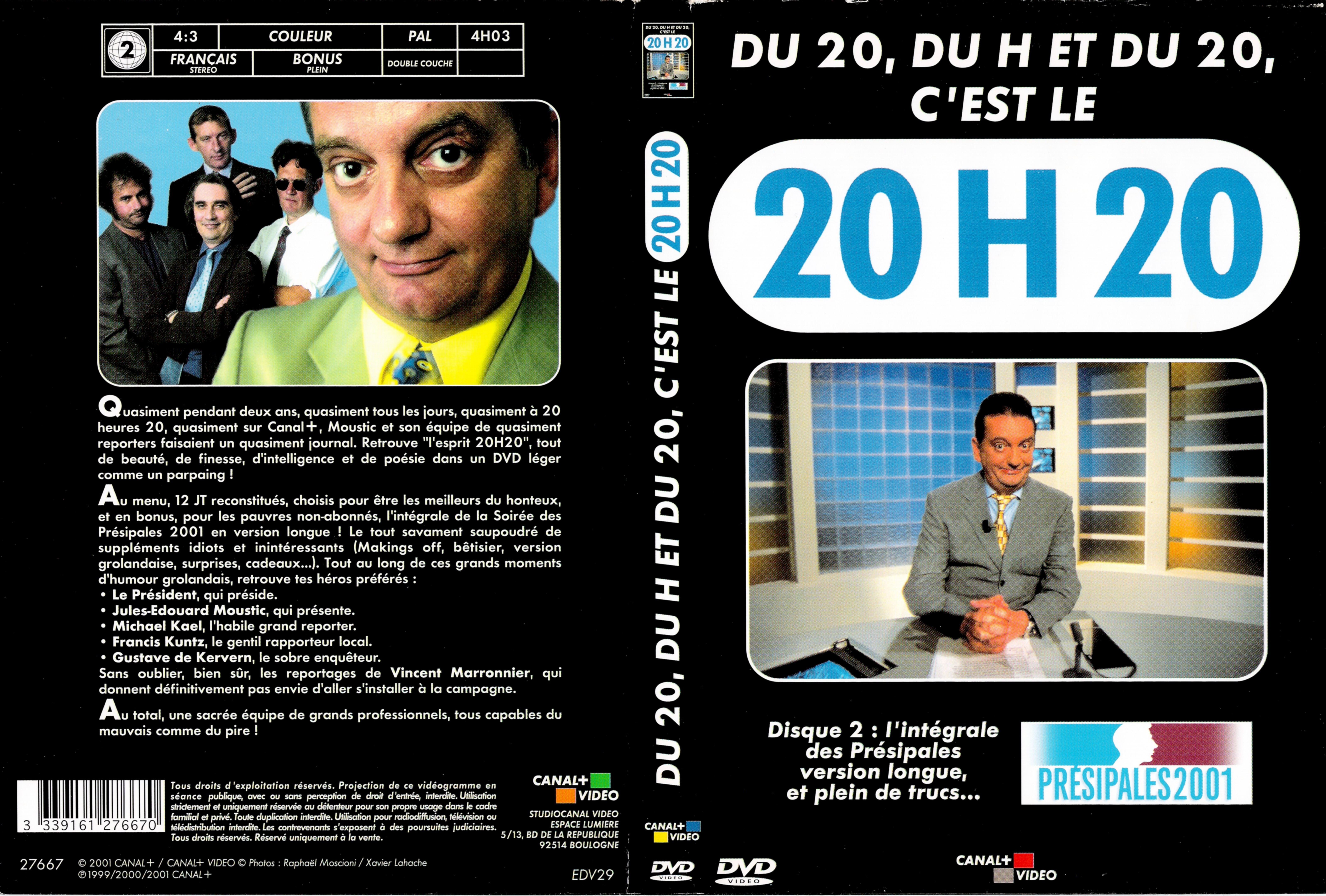 Jaquette DVD 20h20