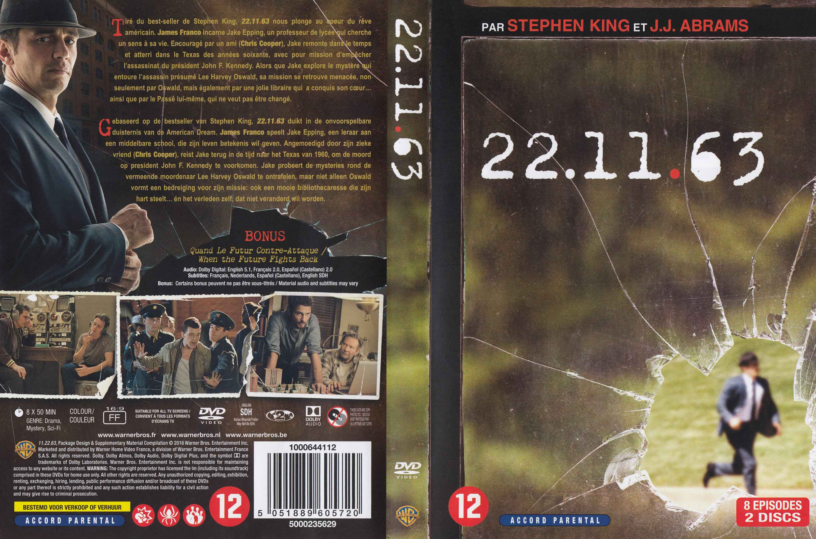 Jaquette DVD 22-11-63