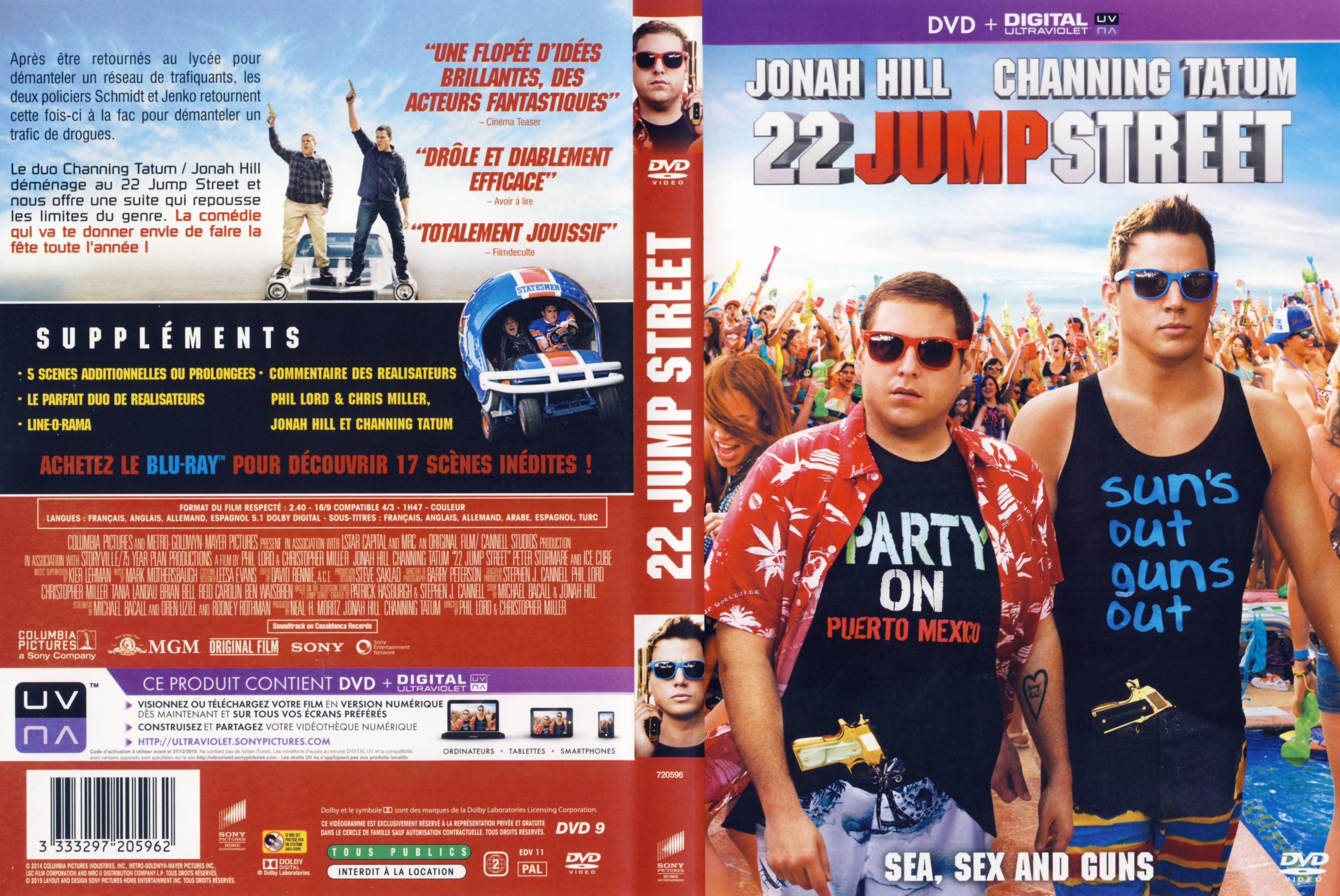 Jaquette DVD 22 Jump Street