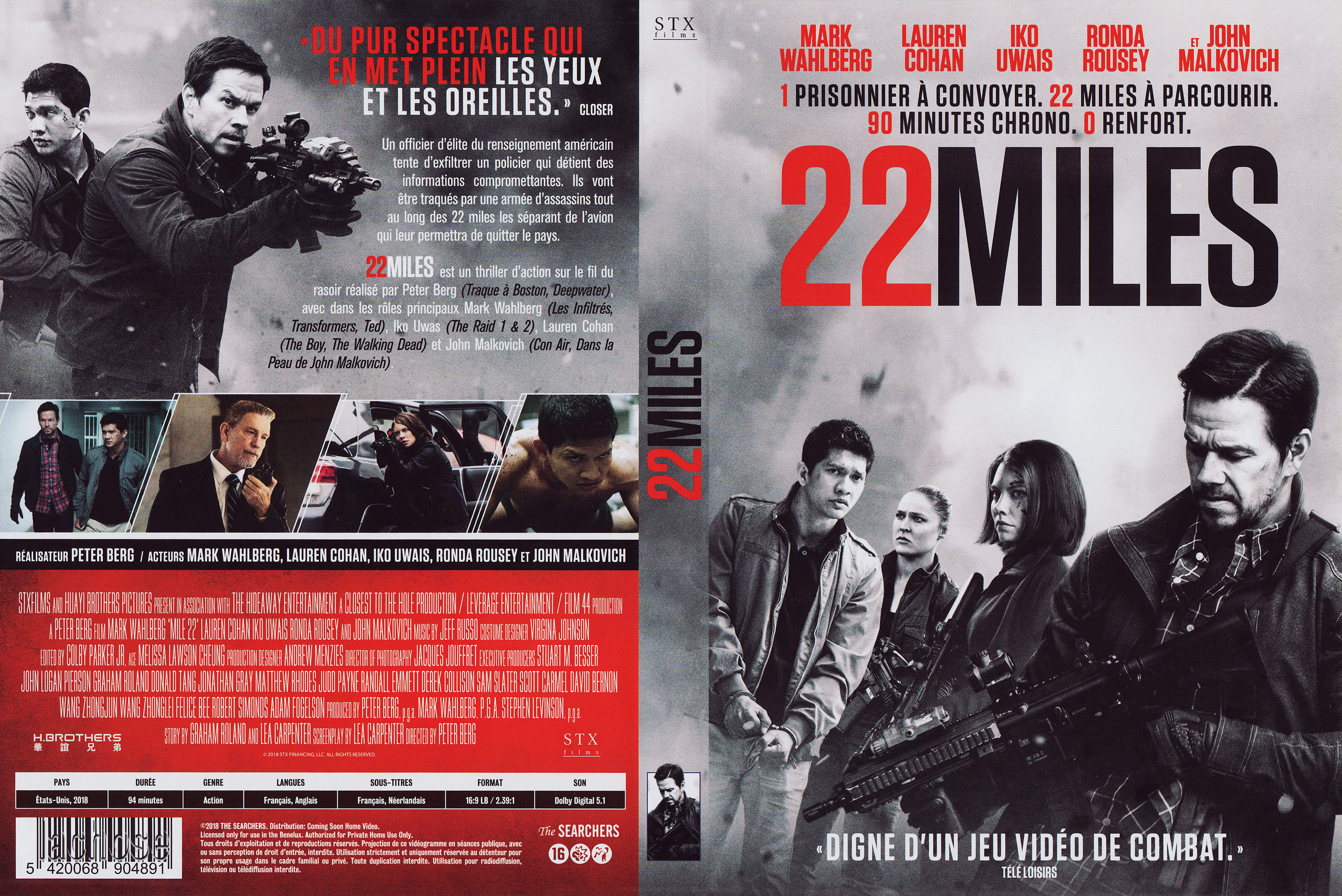 Jaquette DVD 22 miles v2