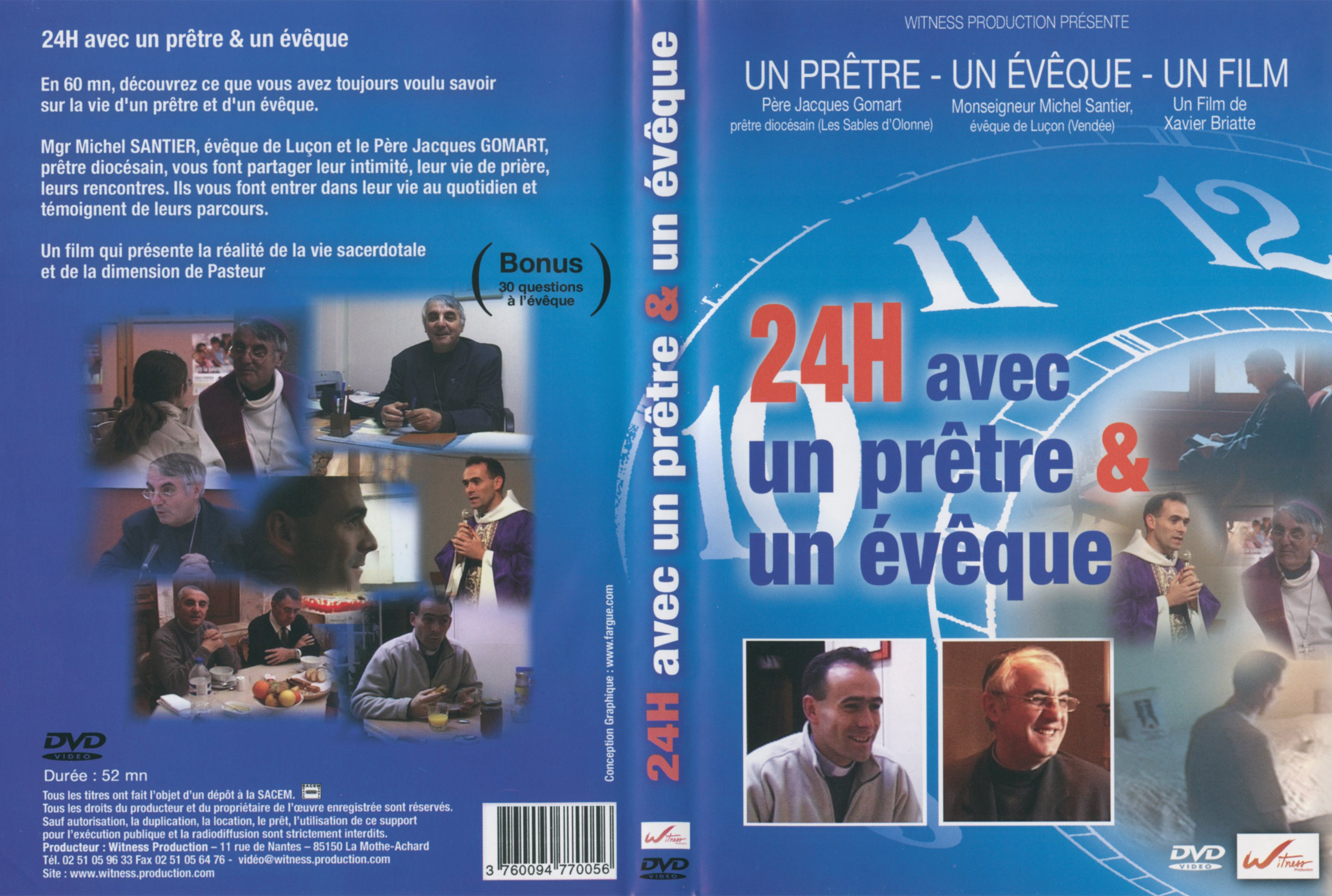 Jaquette DVD 24H avec un prtre & un vque